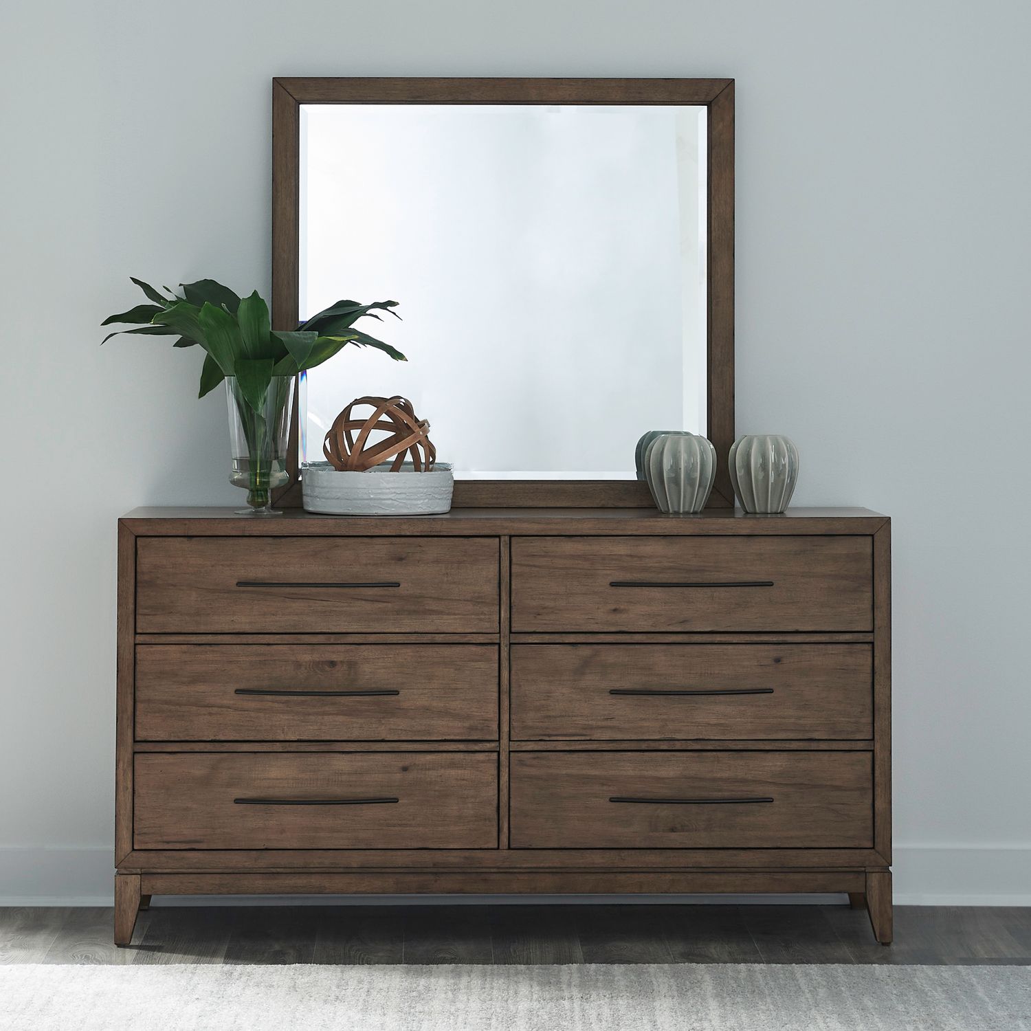 Shaker Lakes Dresser & Mirror image