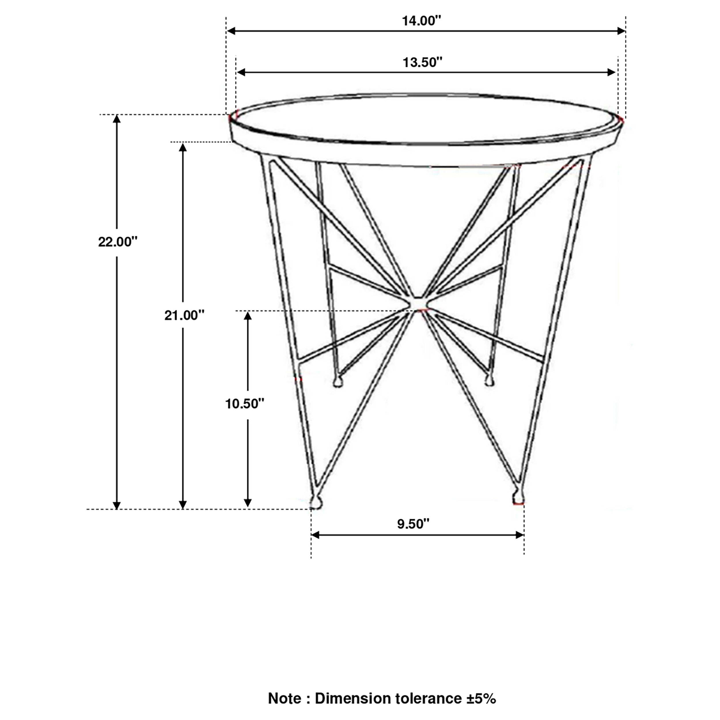 Eliska Side Table - Luxury Home Furniture (MI)