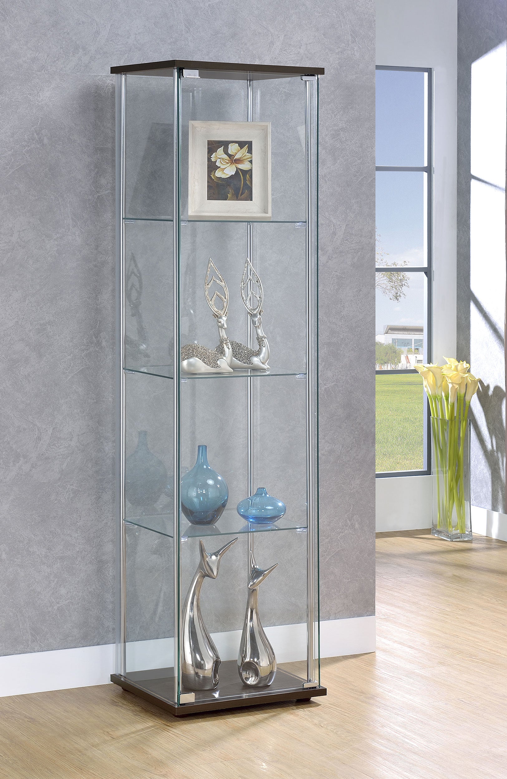 Bellatrix Curio Cabinet - Luxury Home Furniture (MI)