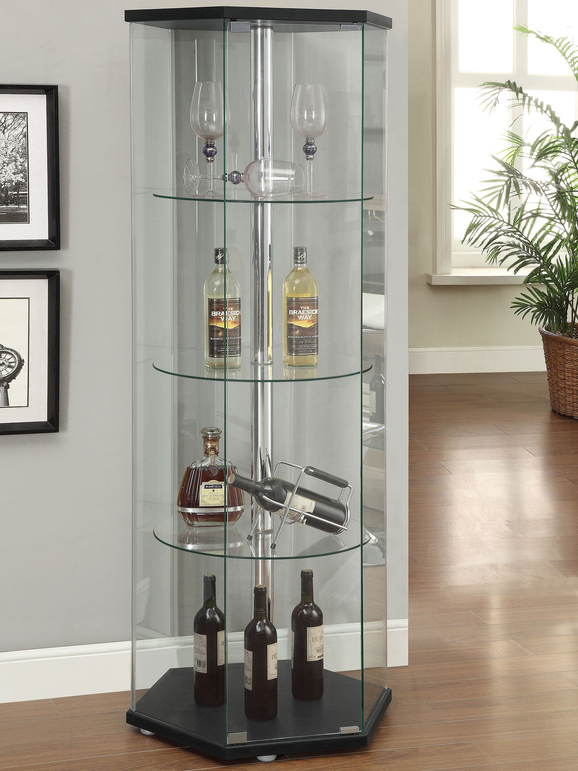 Zahavah Curio Cabinet - Luxury Home Furniture (MI)
