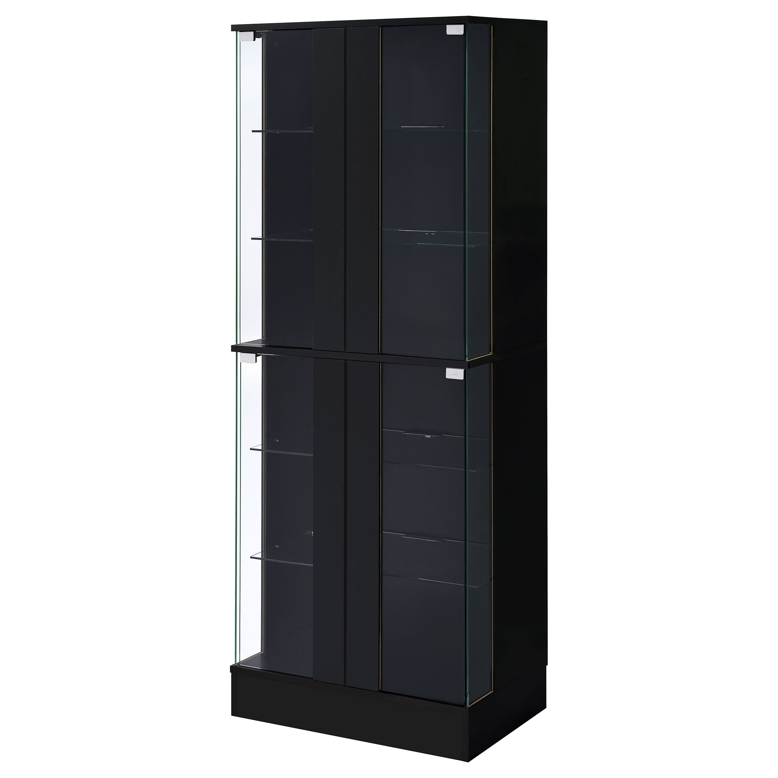 Cabra Curio Cabinet with LED Lighting - Luxury Home Furniture (MI)