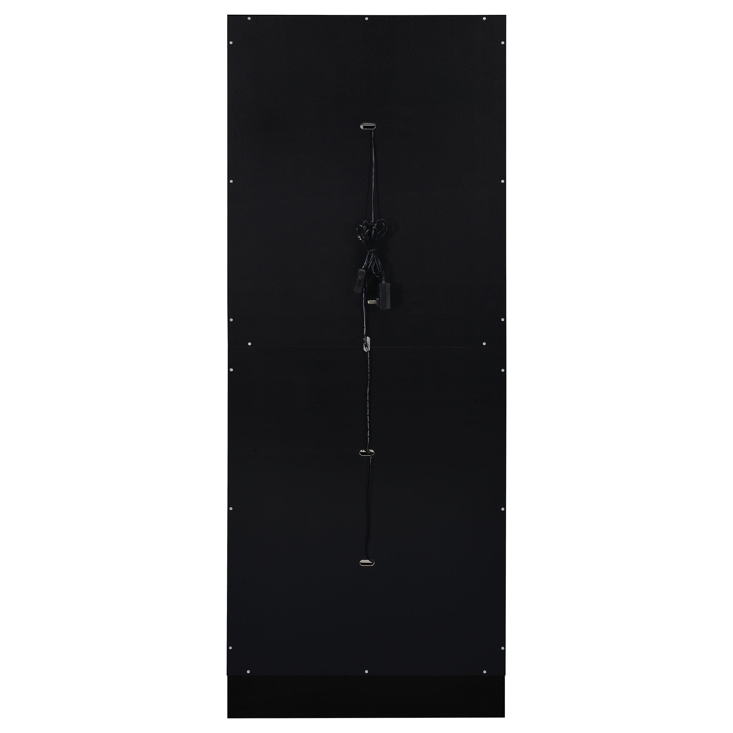 Cabra Curio Cabinet with LED Lighting - Luxury Home Furniture (MI)