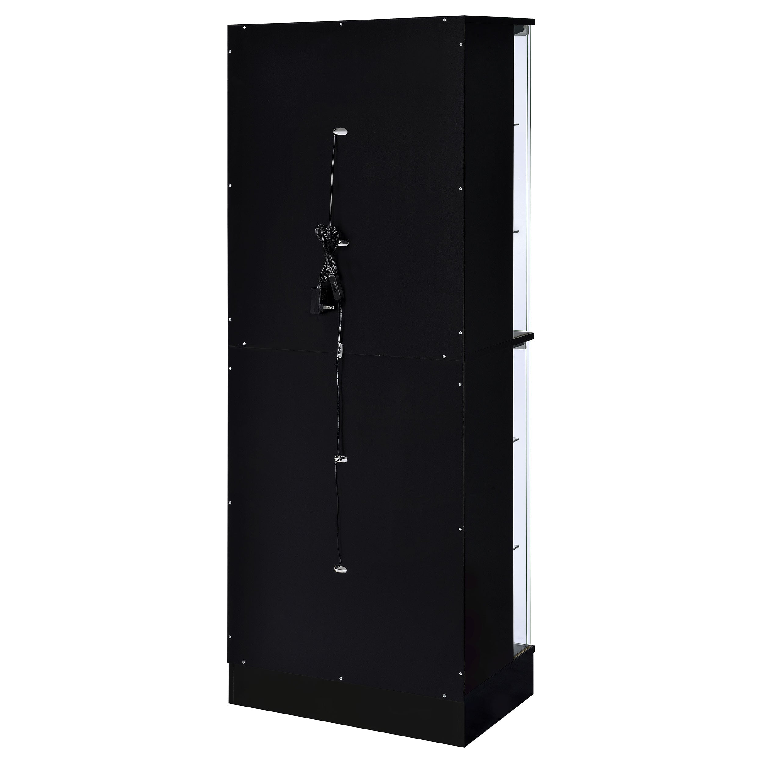 Cabra Curio Cabinet with LED Lighting - Luxury Home Furniture (MI)