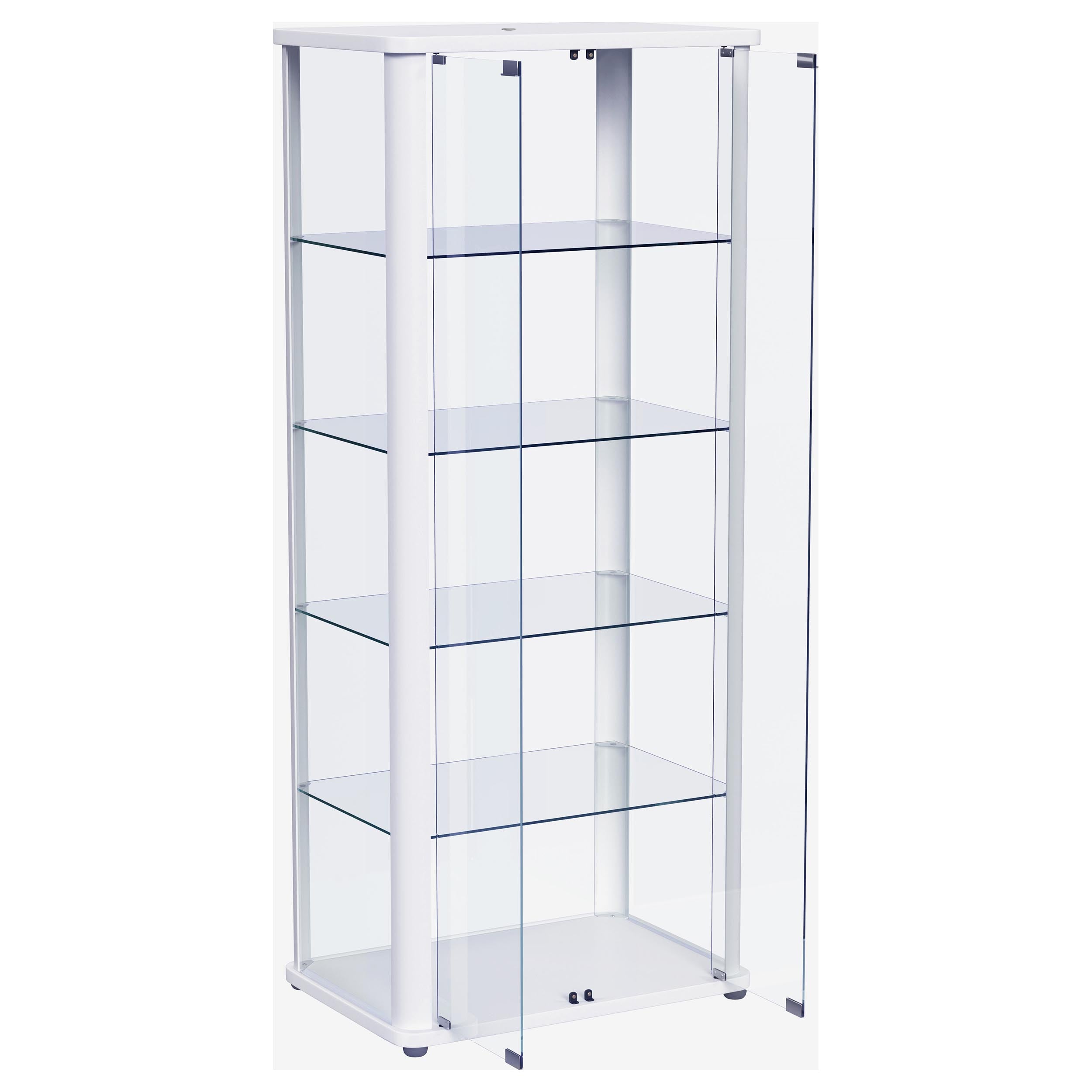 Aero Curio Cabinet with LED Lighting - Luxury Home Furniture (MI)