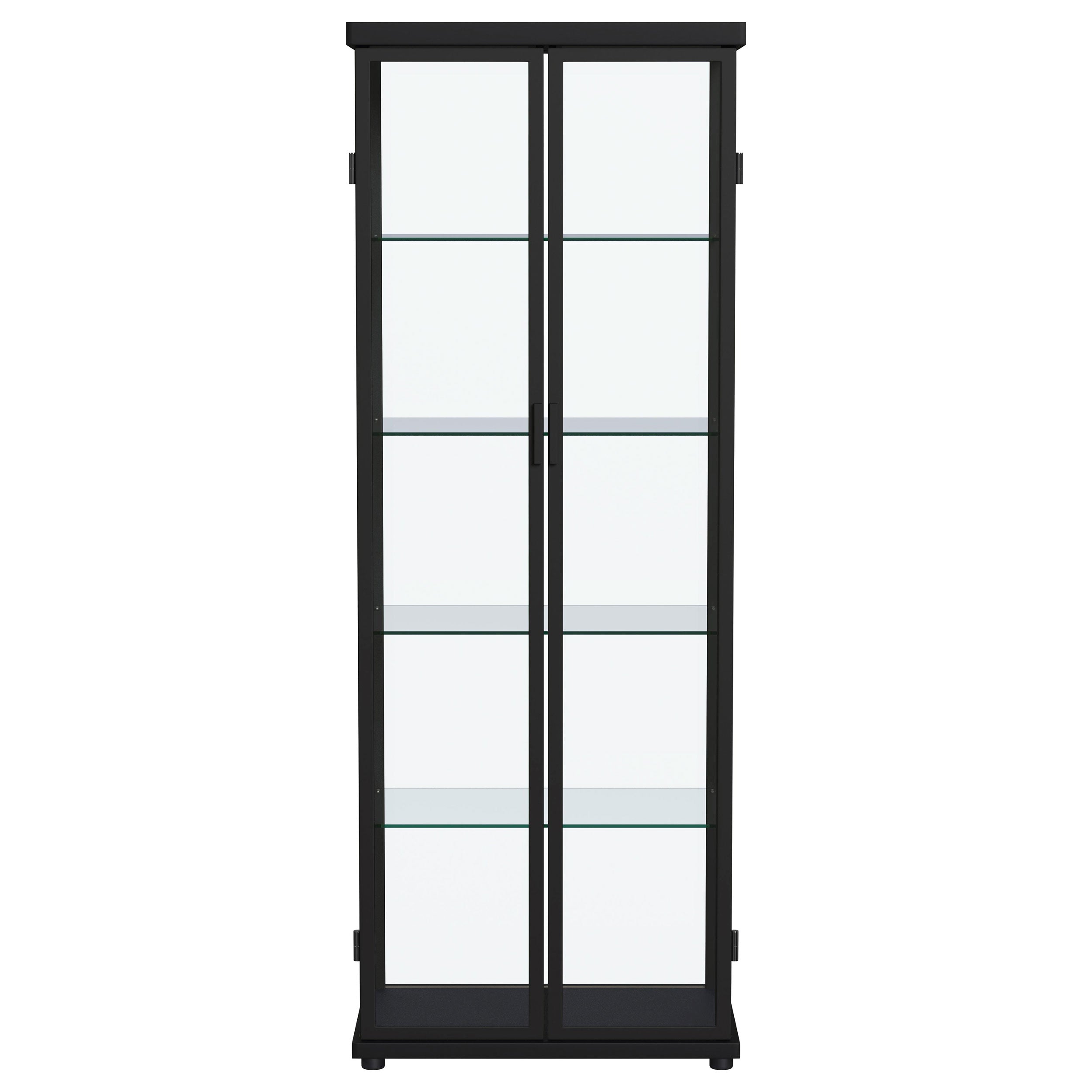 Aero Curio Cabinet with LED Lighting - Luxury Home Furniture (MI)