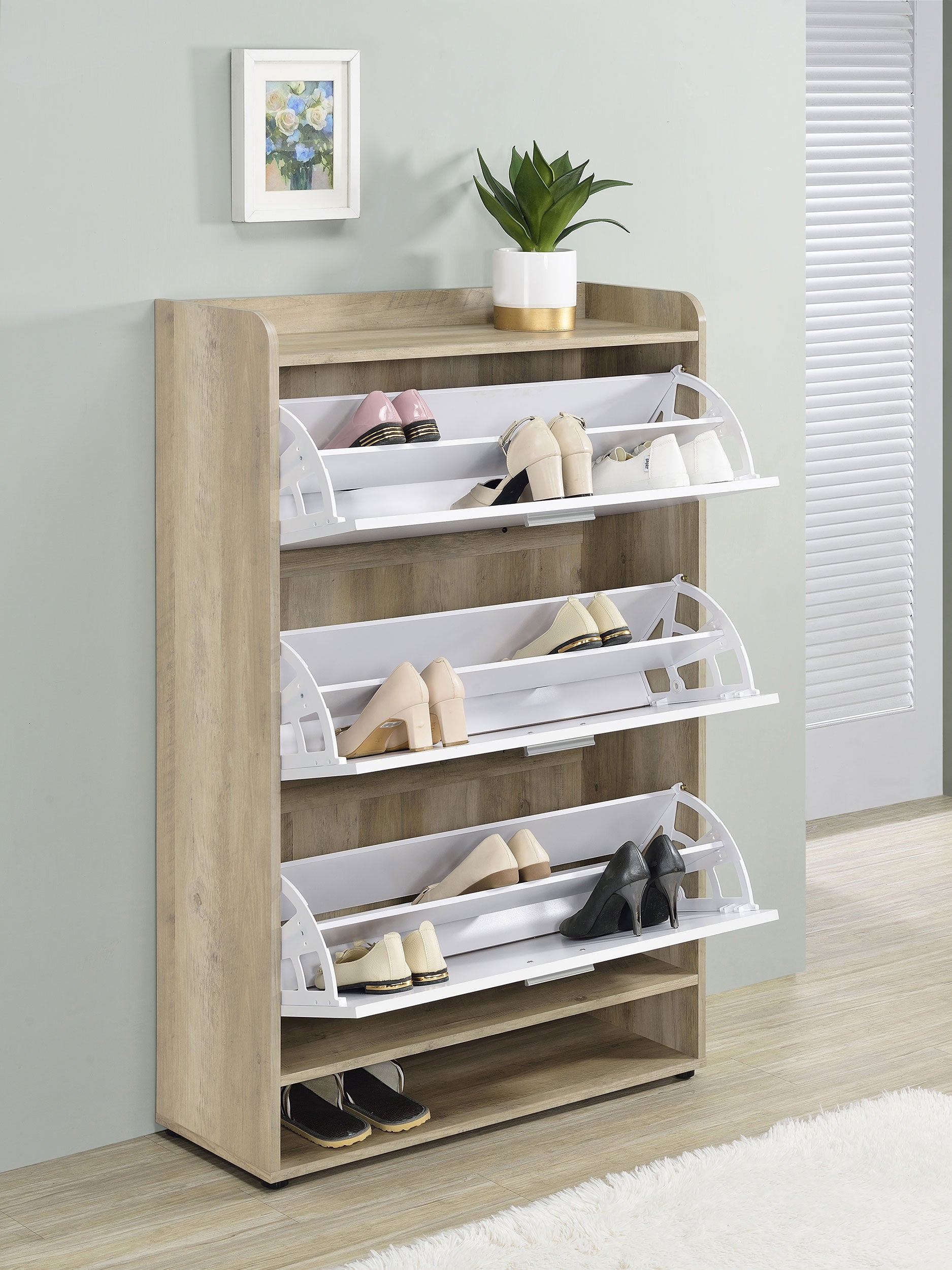 Denia Shoe Cabinet - Luxury Home Furniture (MI)