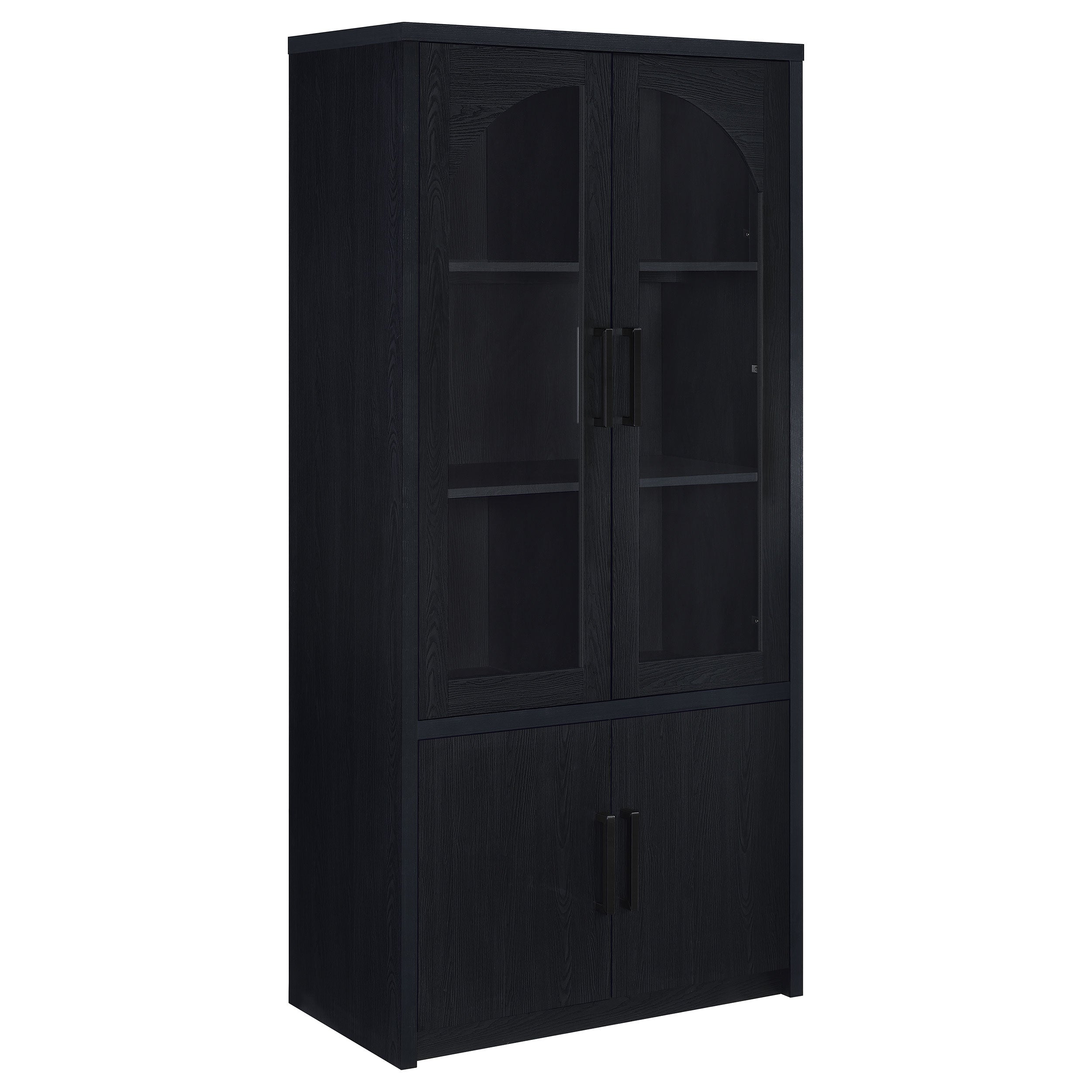 Riva Tall Display Cabinet with LED Lighting - Luxury Home Furniture (MI)