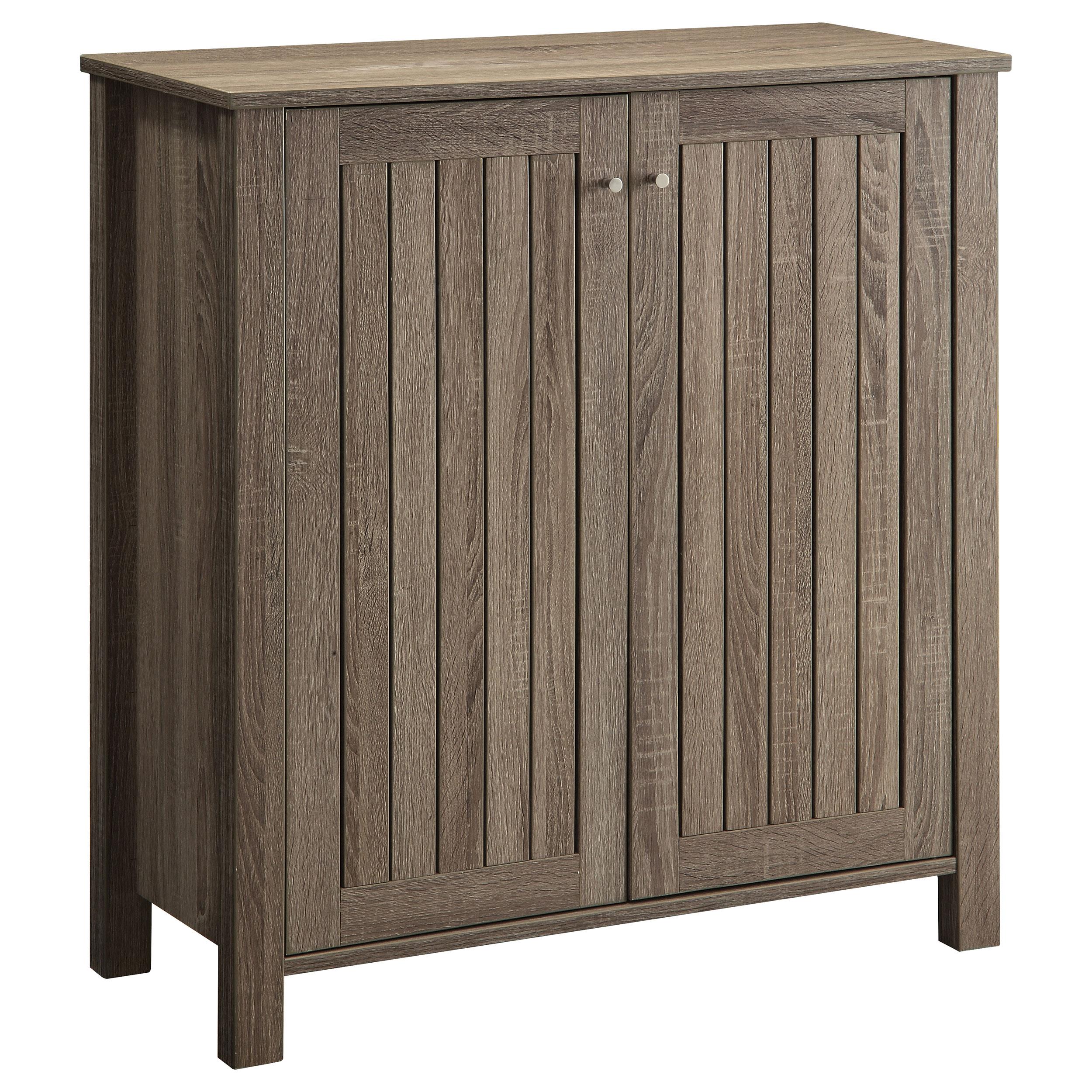 Marisa 4-shelf Shoe Cabinet Dark Taupe - Luxury Home Furniture (MI)