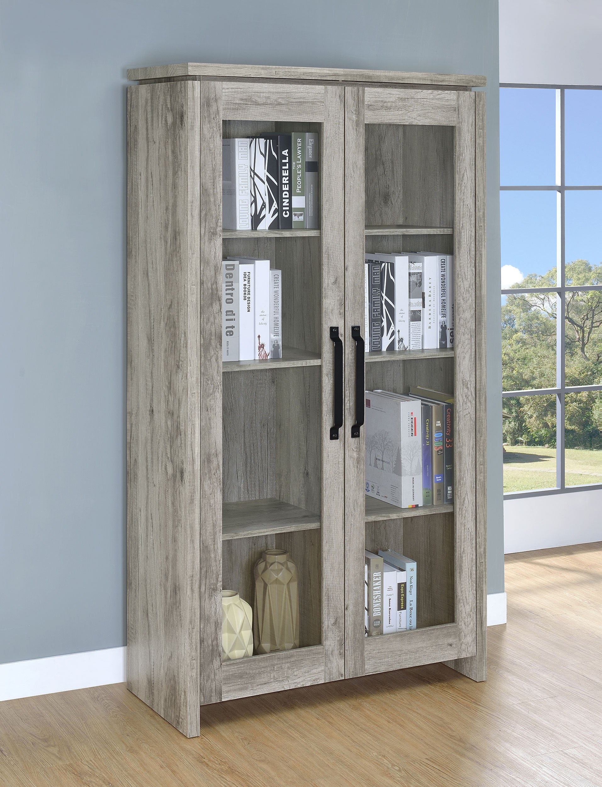 Alejo Tall Display Cabinet - Luxury Home Furniture (MI)