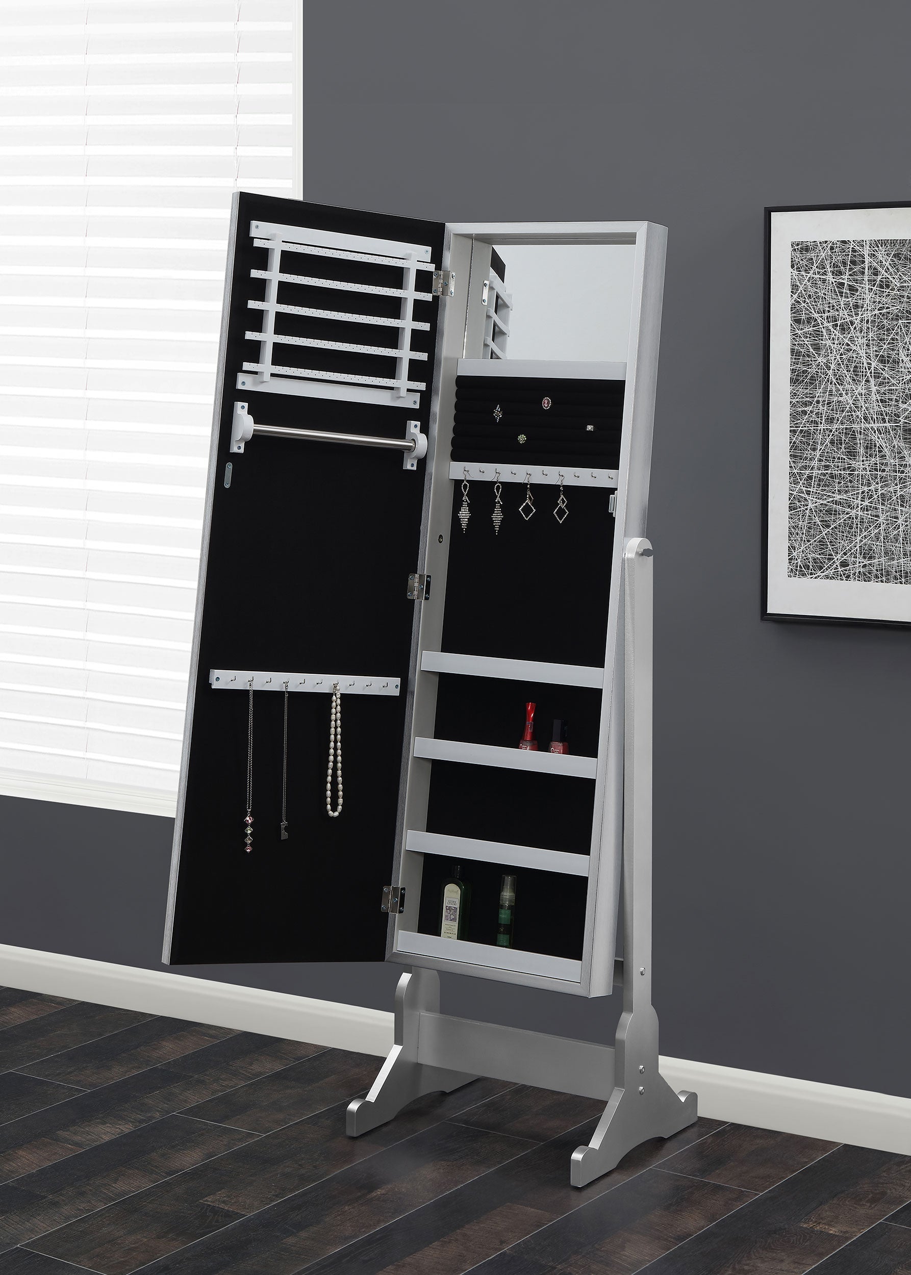 Moore Jewelry Cheval Mirror - Luxury Home Furniture (MI)