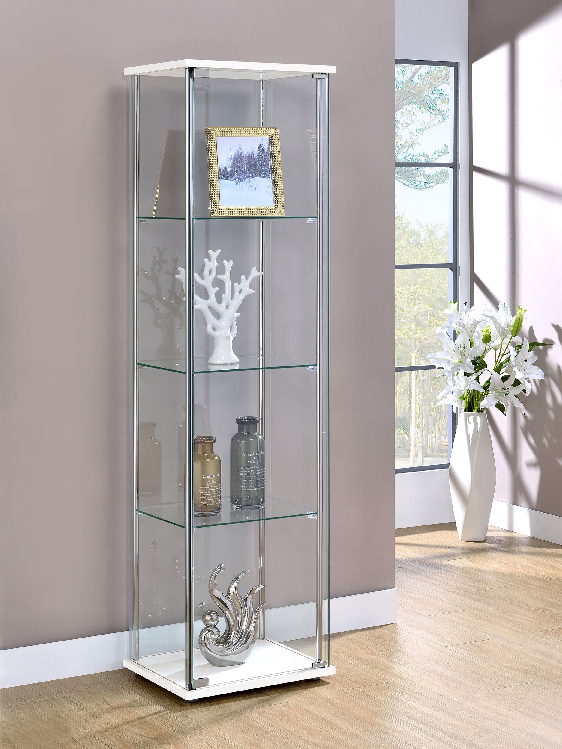 Bellatrix Curio Cabinet - Luxury Home Furniture (MI)