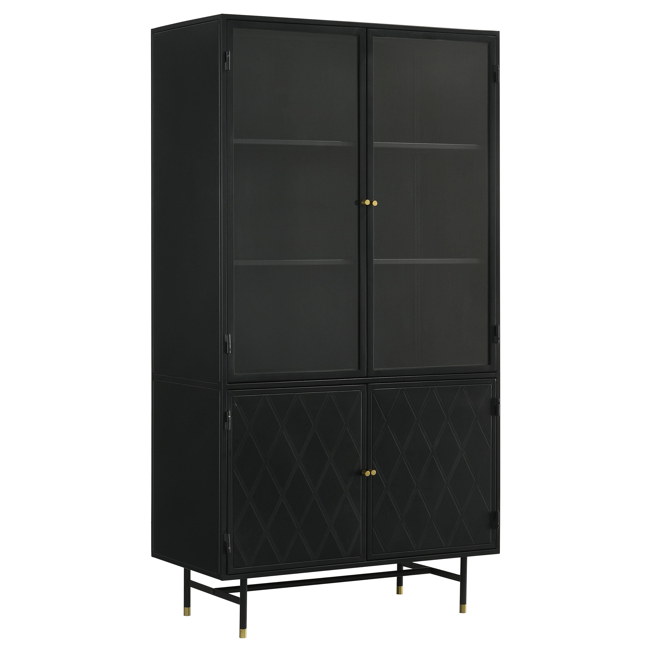 Santiago Tall Display Cabinet - Luxury Home Furniture (MI)