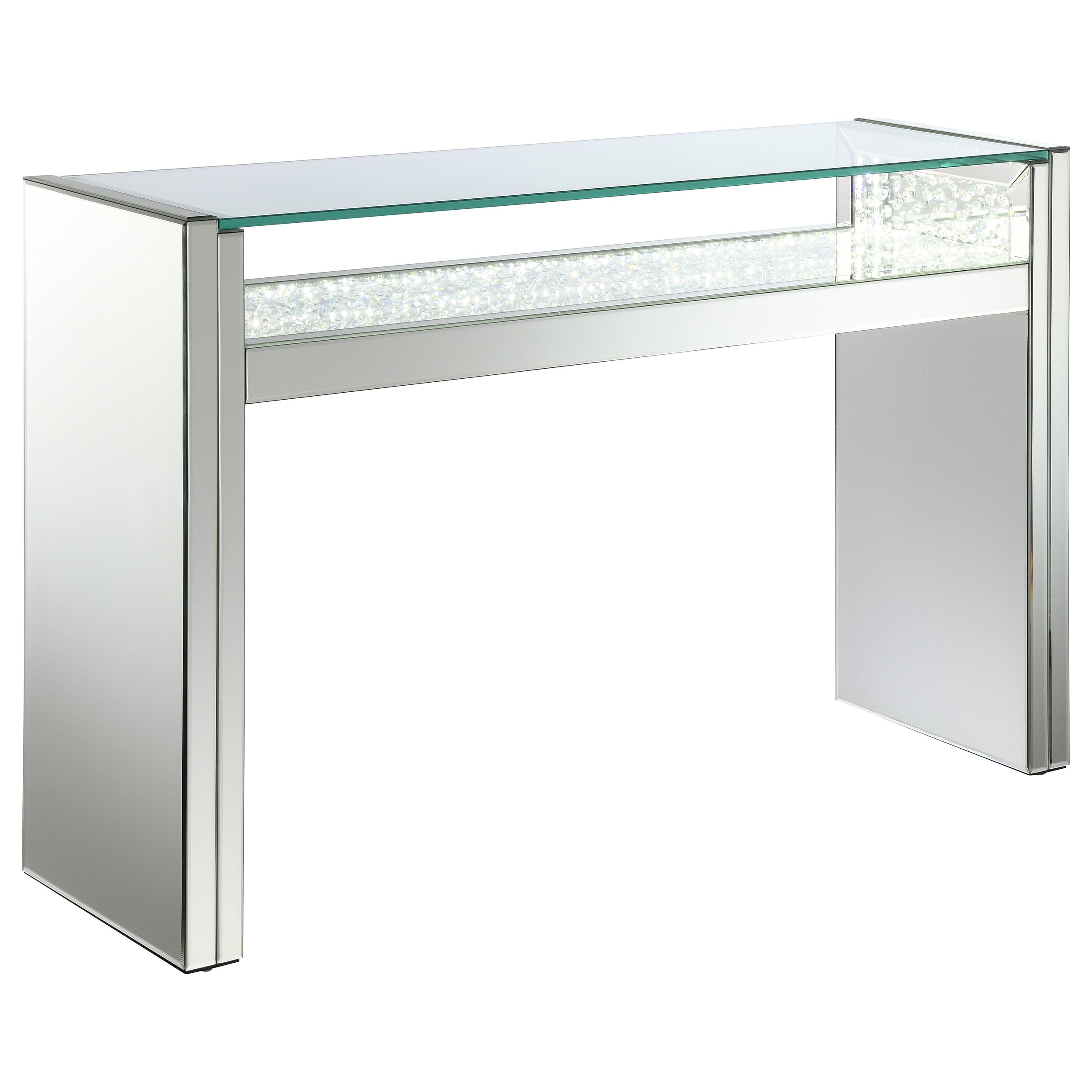 Edna Console Table with LED Lighting - Luxury Home Furniture (MI)