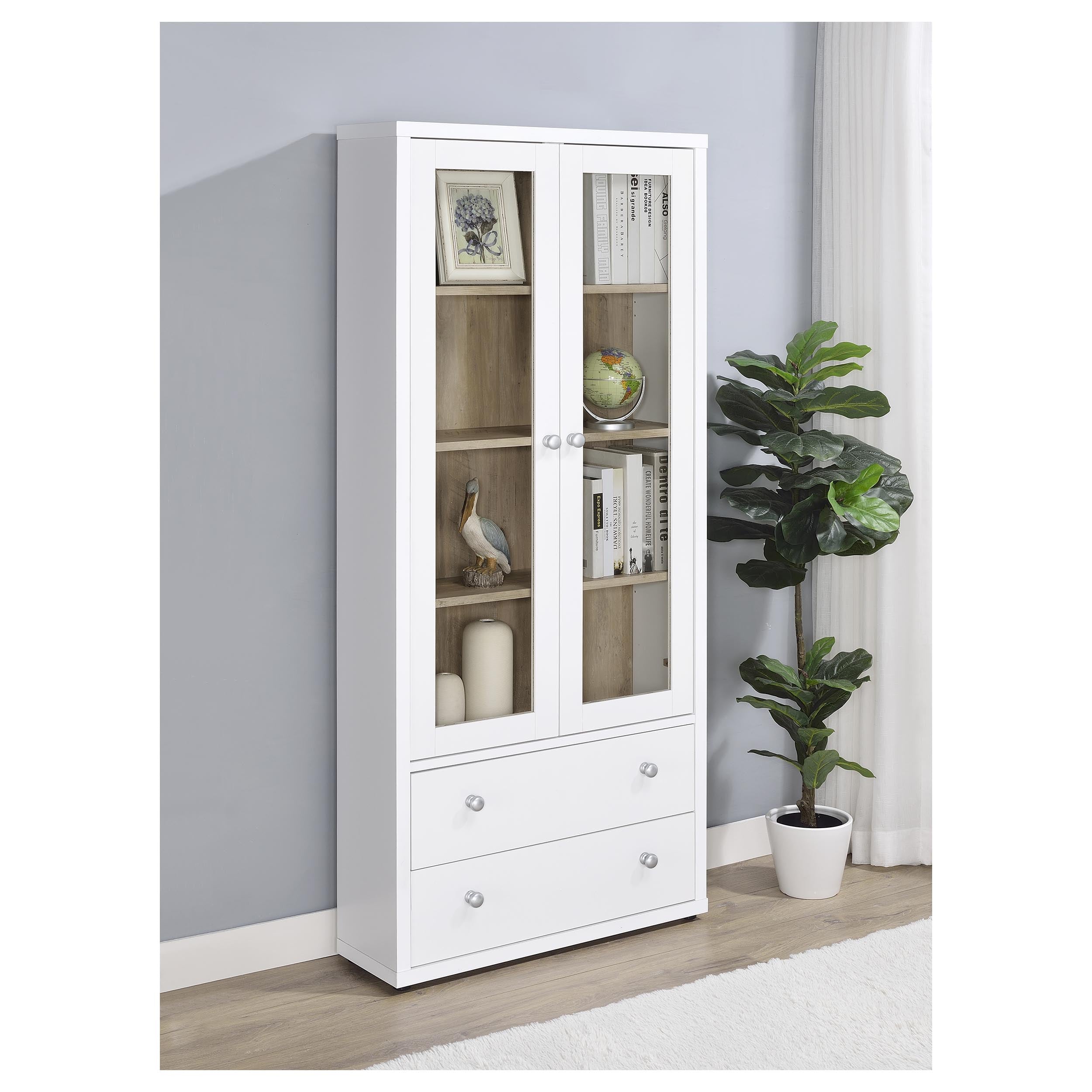 Hawthorne Tall Display Cabinet - Luxury Home Furniture (MI)