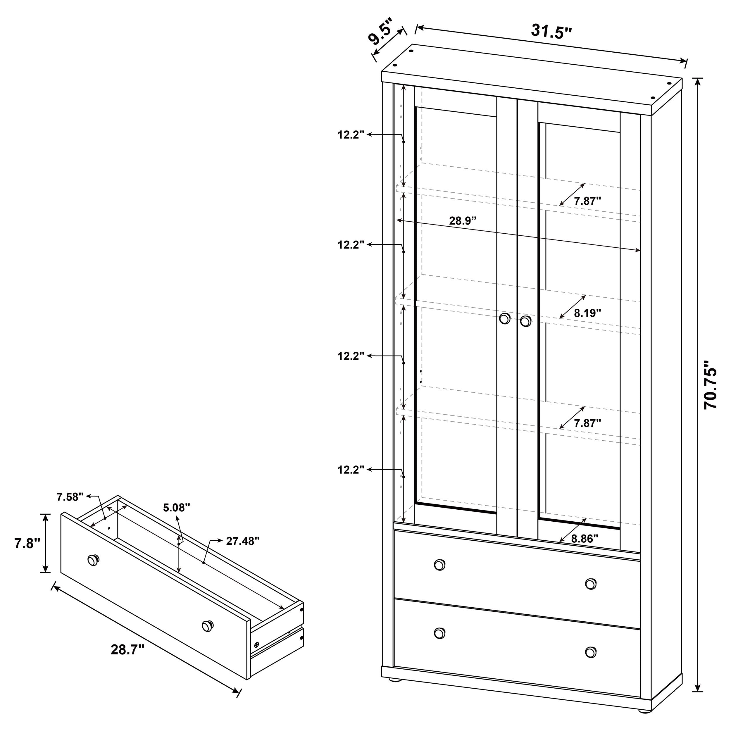 Hawthorne Accent Cabinet - Luxury Home Furniture (MI)