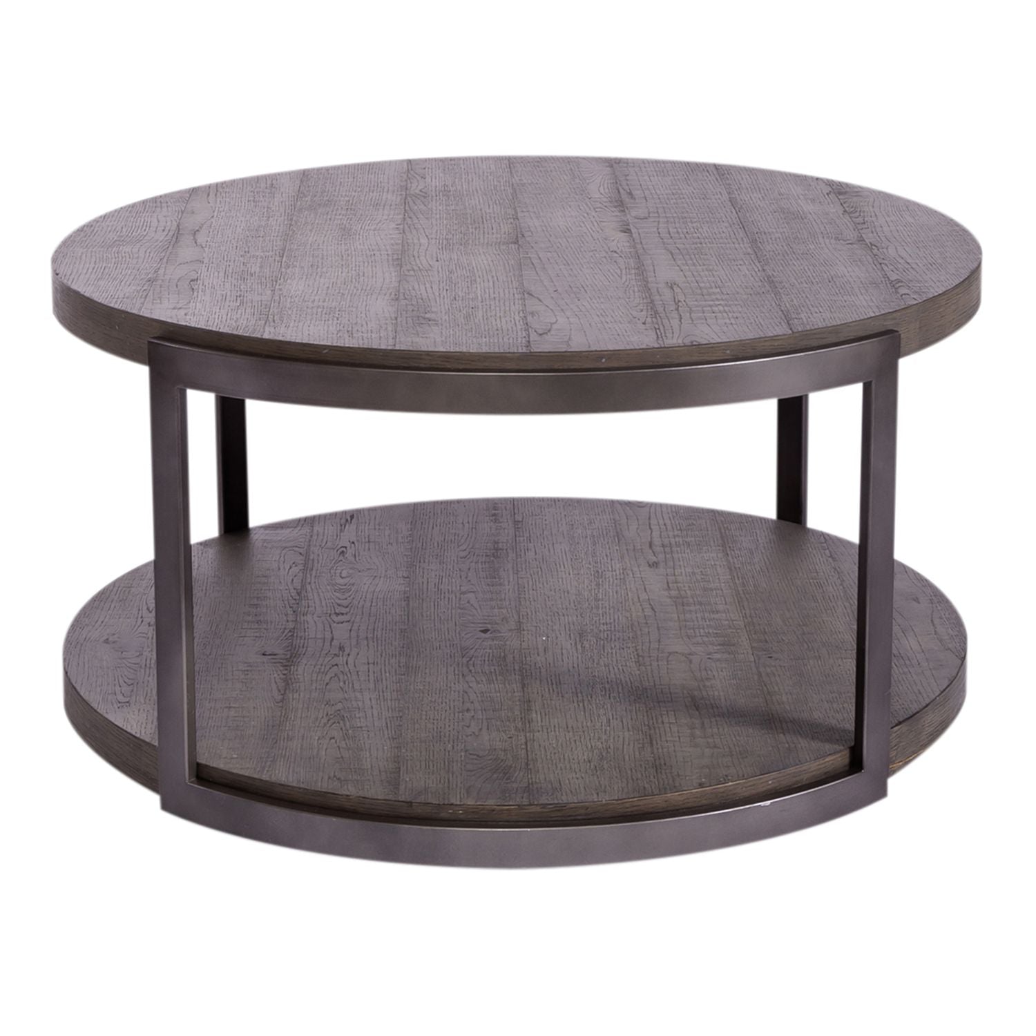 Modern View Round Cocktail Table
