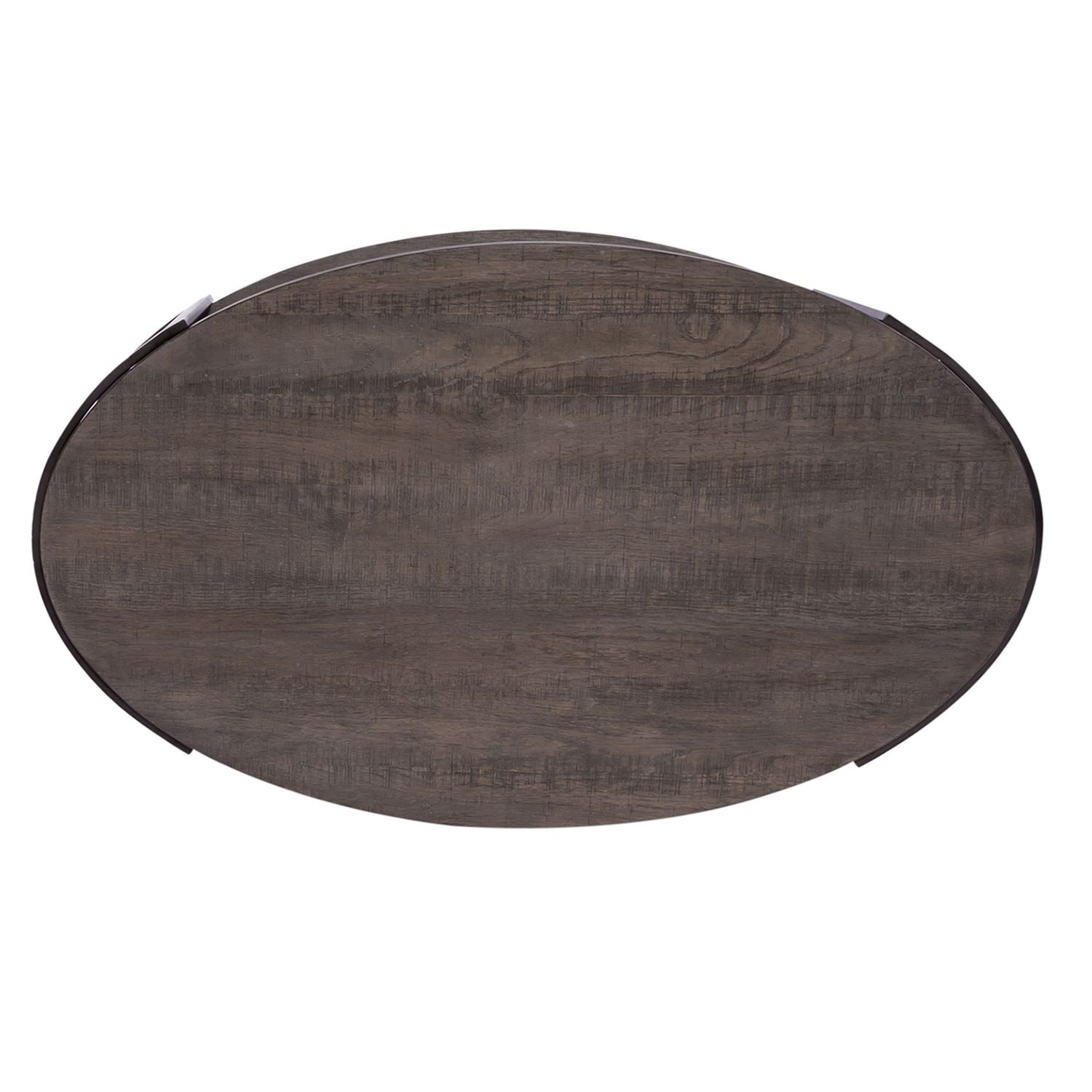 Modern View Oval Cocktail Table