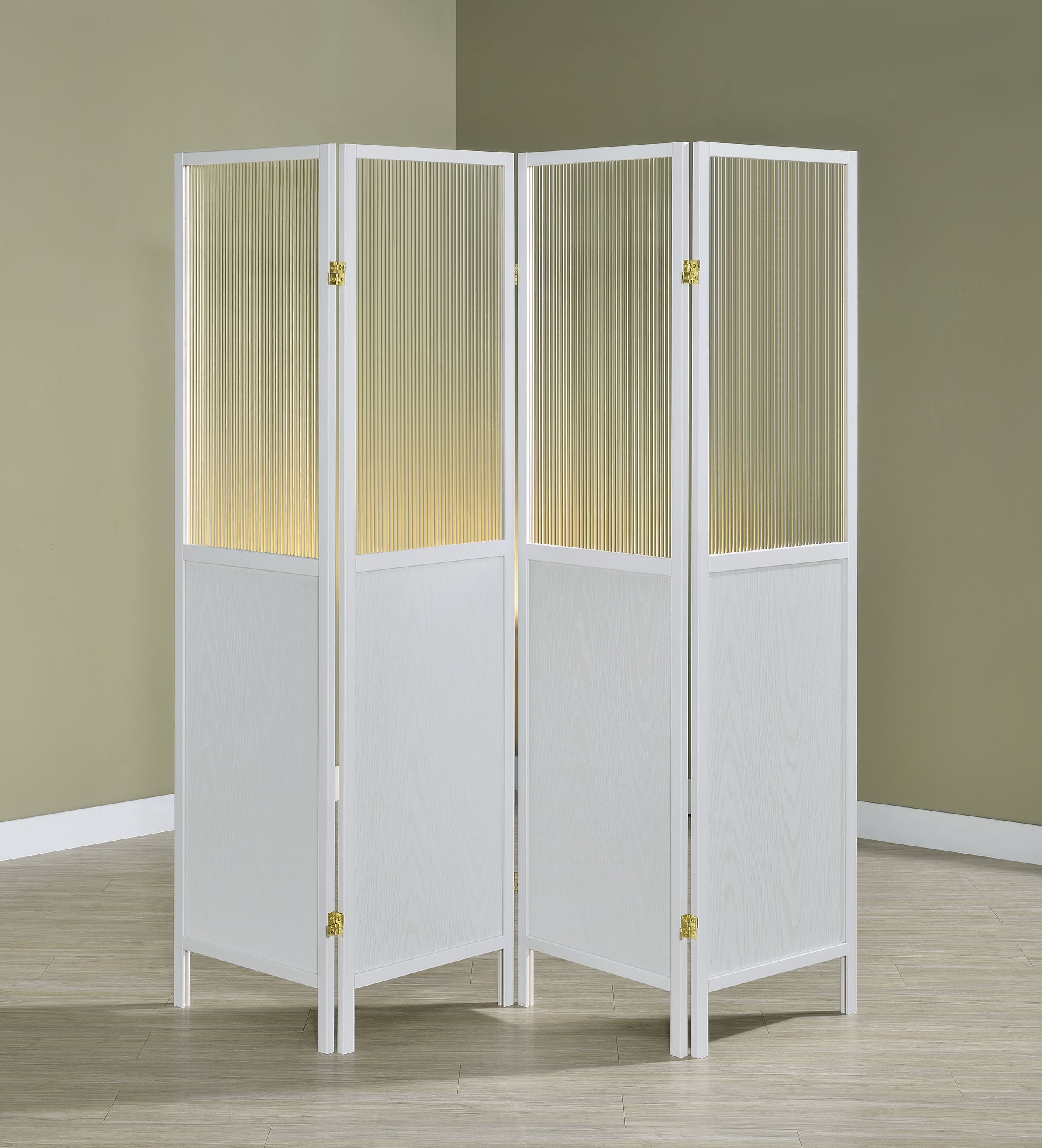 Mattison Four-Panel Room Divider - Luxury Home Furniture (MI)