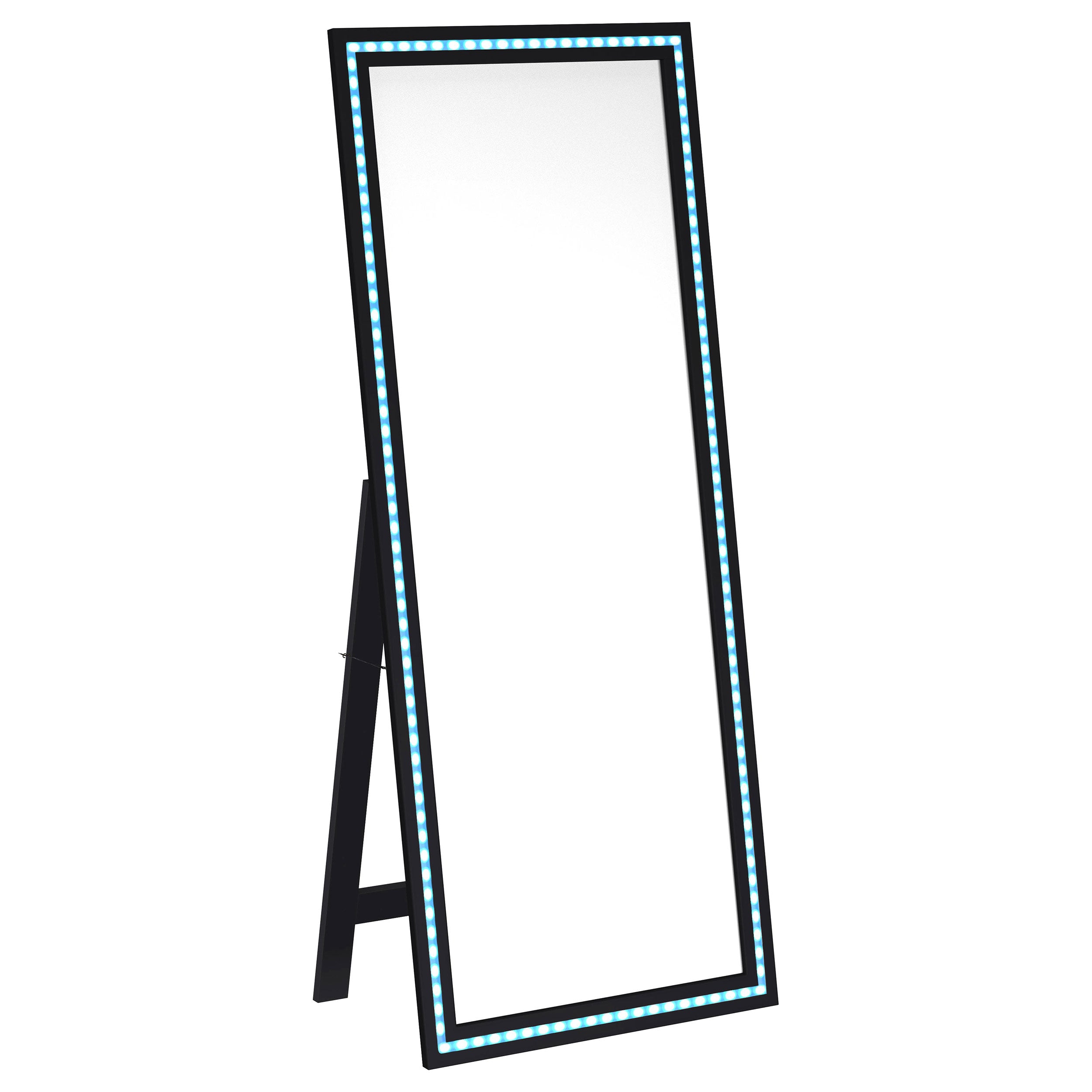 Windrose Standing Mirror with LED Lighting - Luxury Home Furniture (MI)