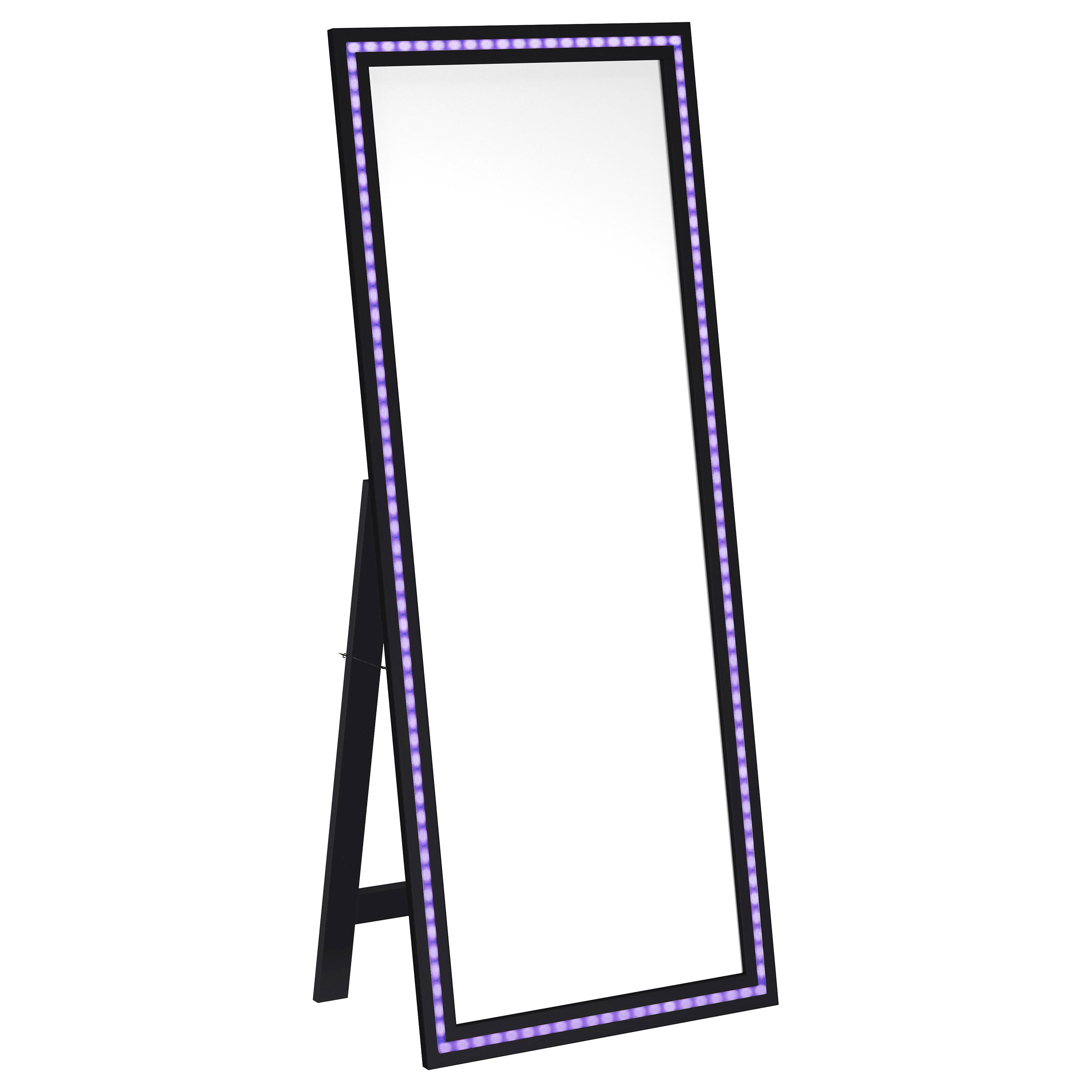 Windrose Standing Mirror with LED Lighting - Luxury Home Furniture (MI)