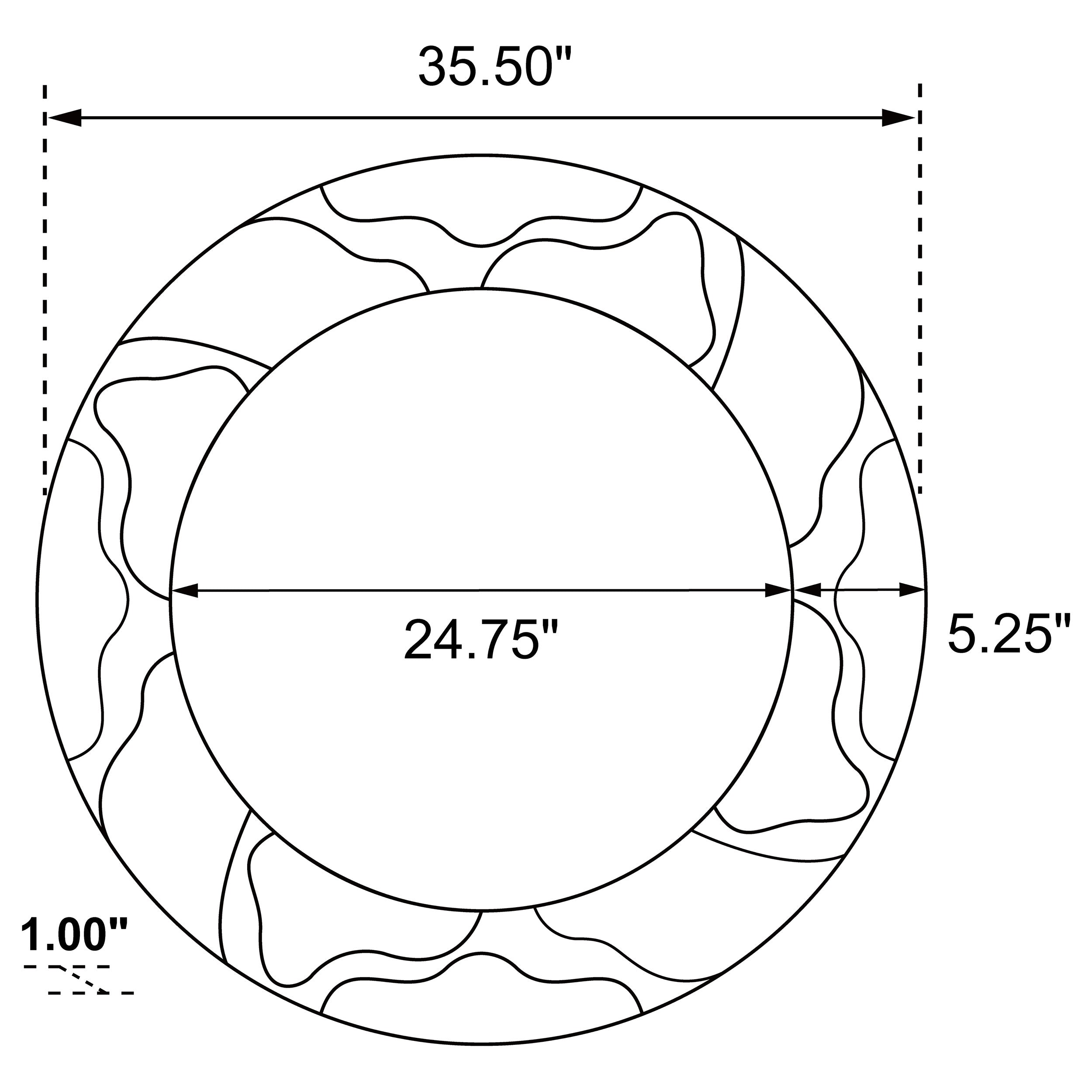 Dorinda Wall Mirror - Luxury Home Furniture (MI)