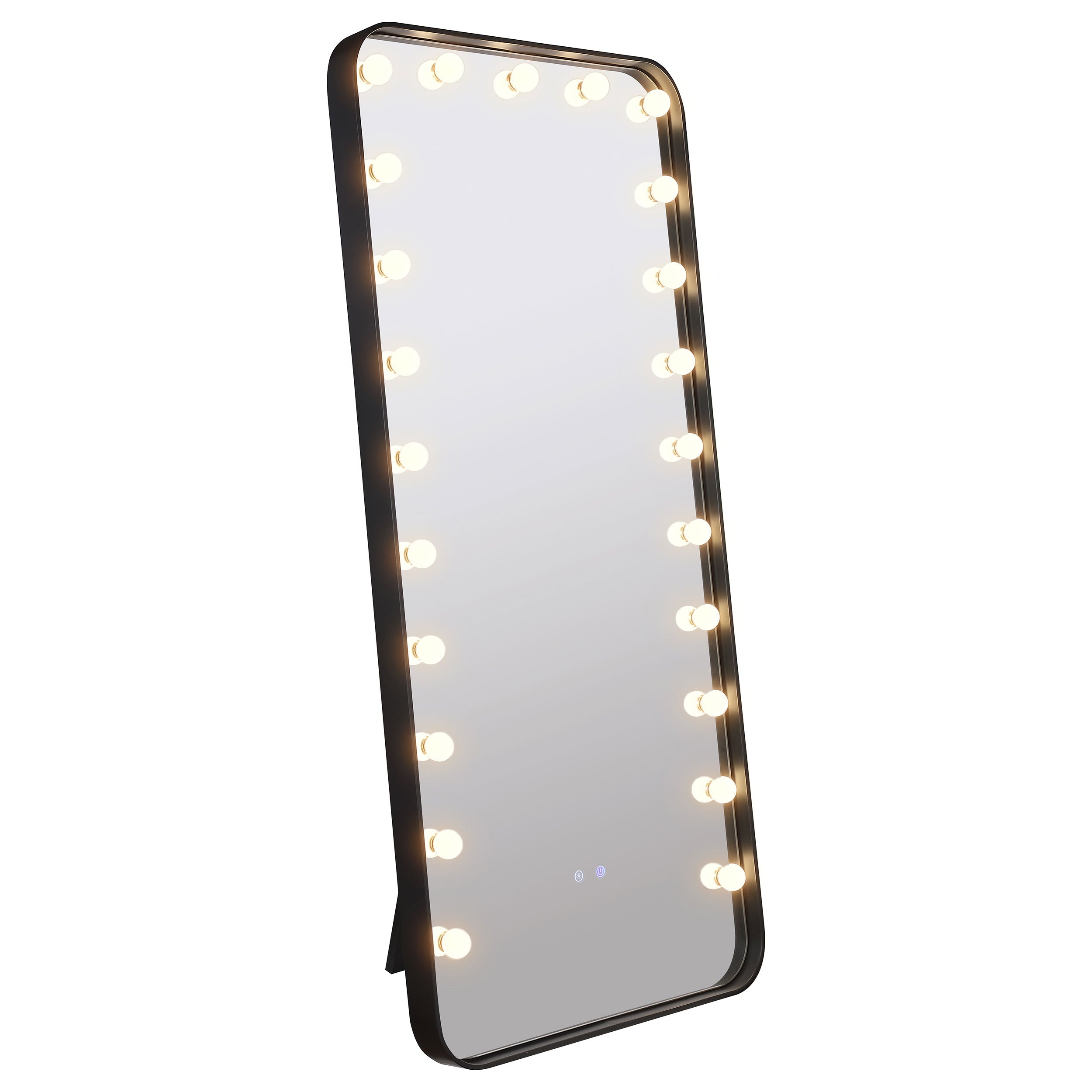 Canton Standing Mirror with LED Lighting and Bluetooth Speaker - Luxury Home Furniture (MI)