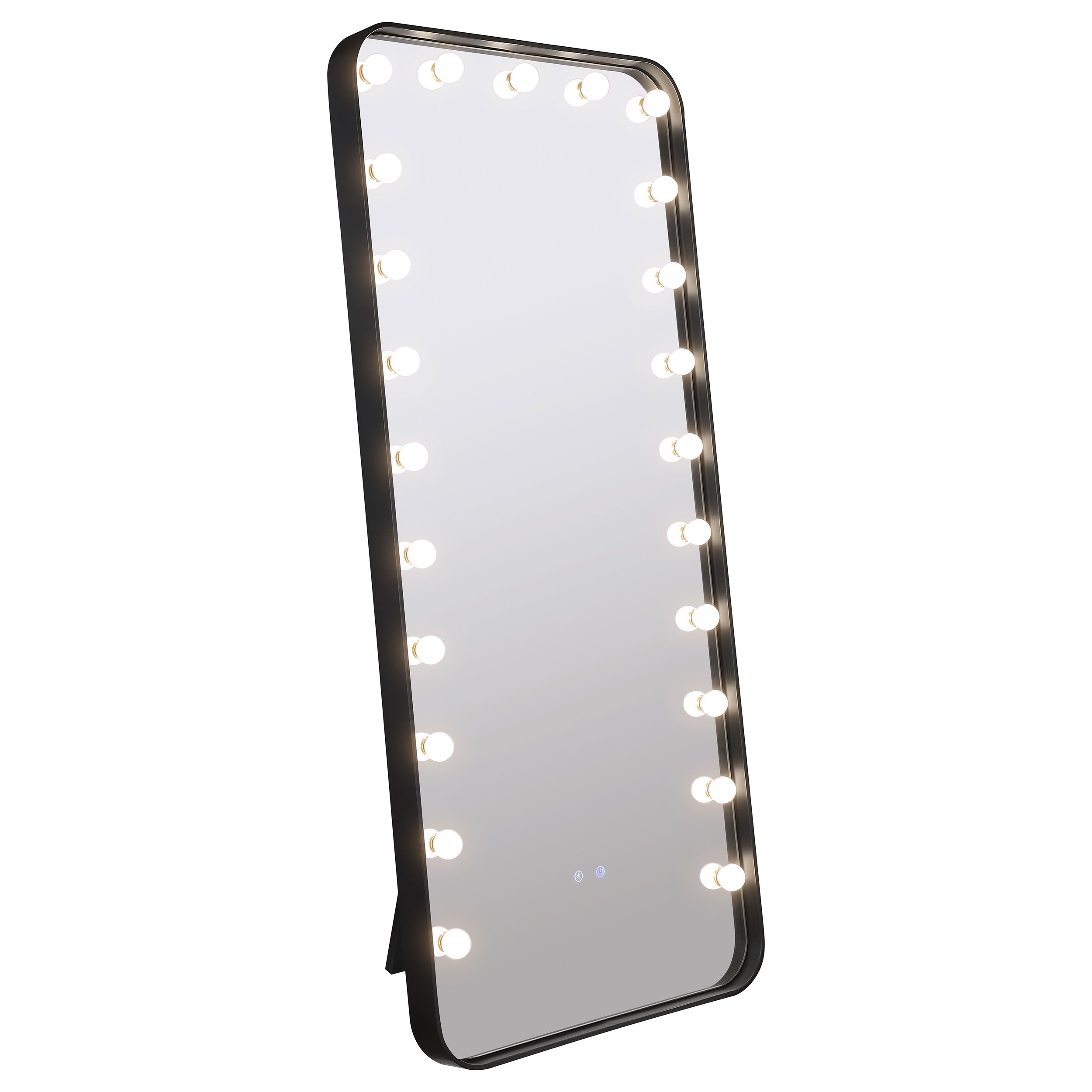 Canton Standing Mirror with LED Lighting and Bluetooth Speaker - Luxury Home Furniture (MI)