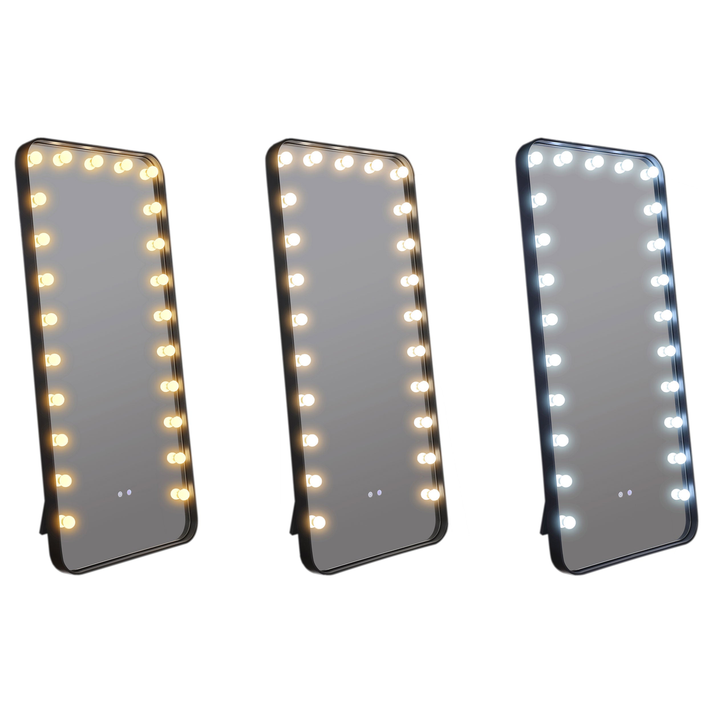 Canton Standing Mirror with LED Lighting and Bluetooth Speaker - Luxury Home Furniture (MI)
