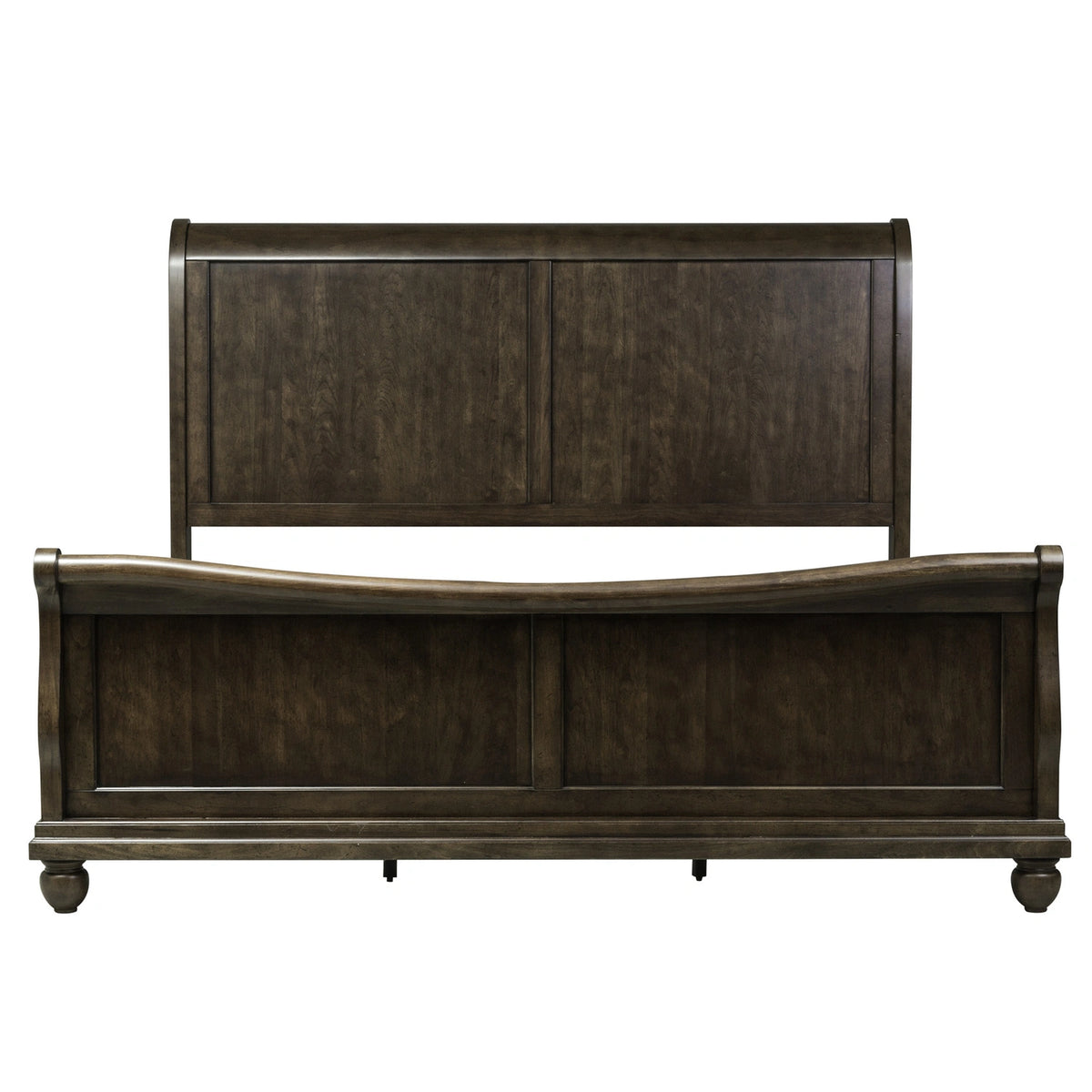 Rustic Traditions Sleigh Bed, Dresser & Mirror image