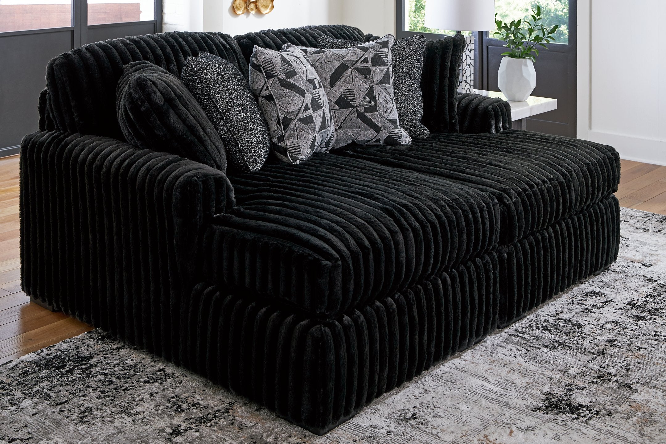 Midnight-Madness Super Chaise - Luxury Home Furniture (MI)
