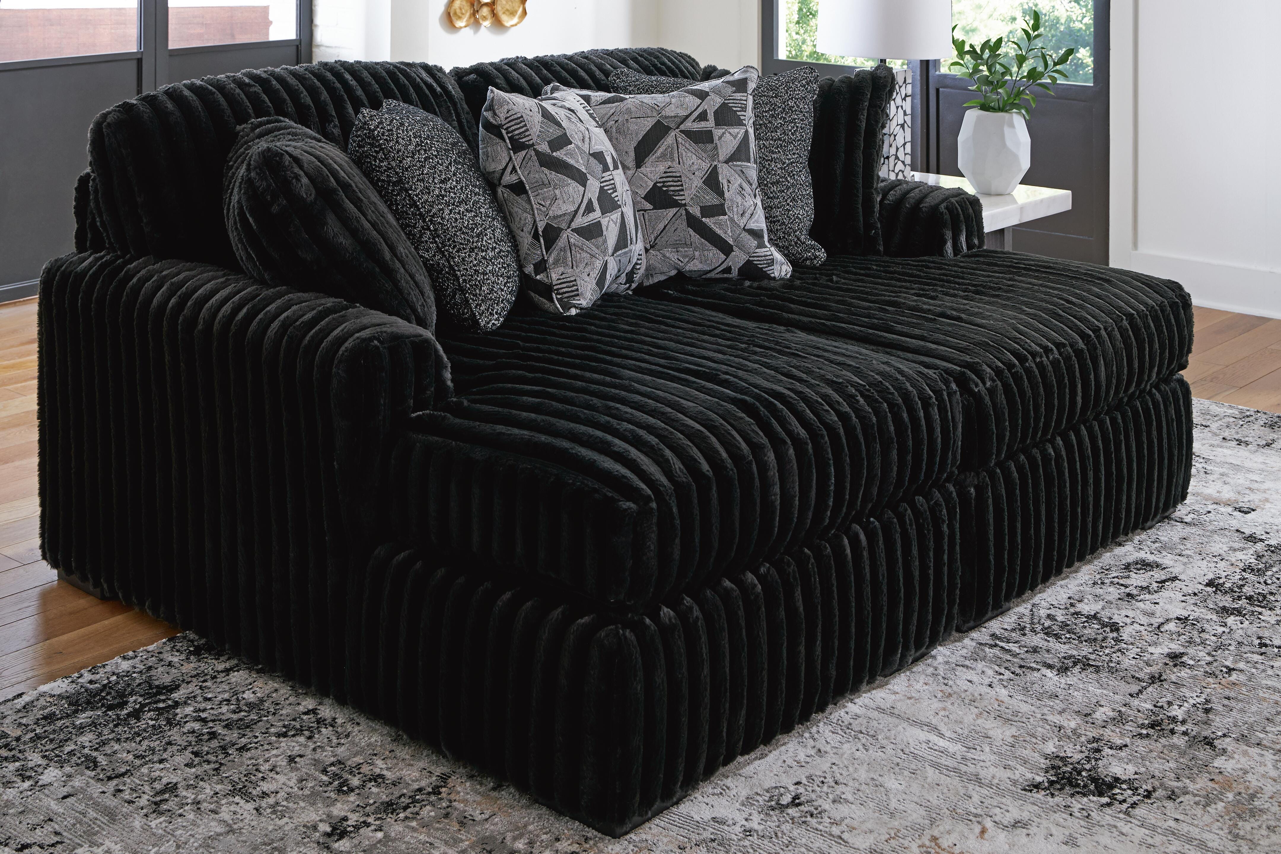 Midnight-Madness Super Chaise - Luxury Home Furniture (MI)