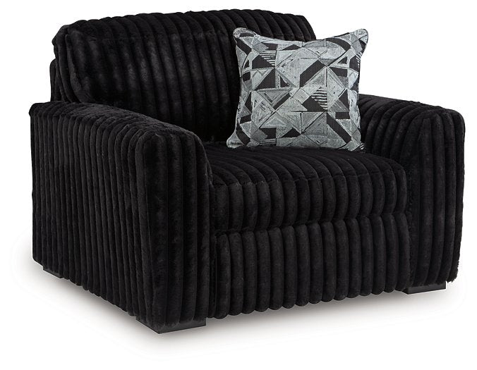 Midnight-Madness Oversized Chair - Luxury Home Furniture (MI)