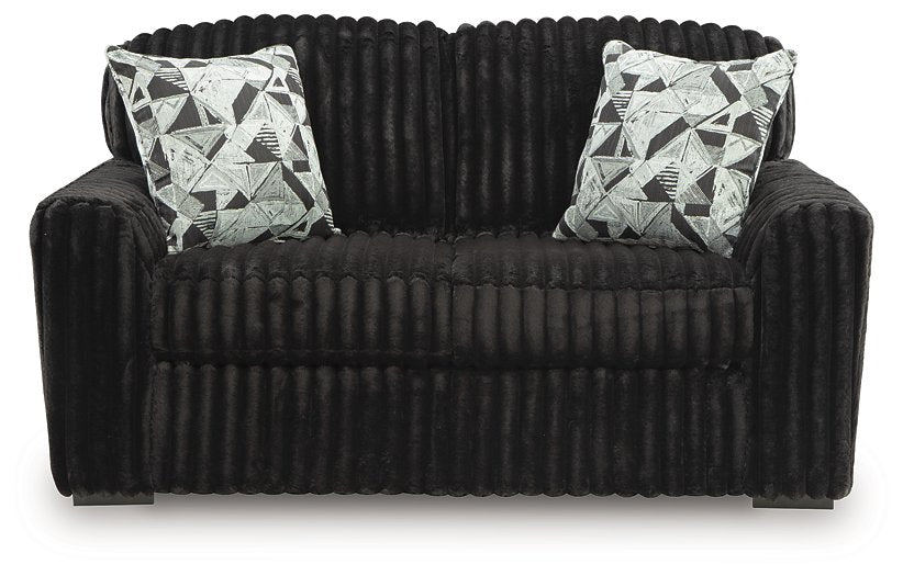 Midnight-Madness Loveseat - Luxury Home Furniture (MI)
