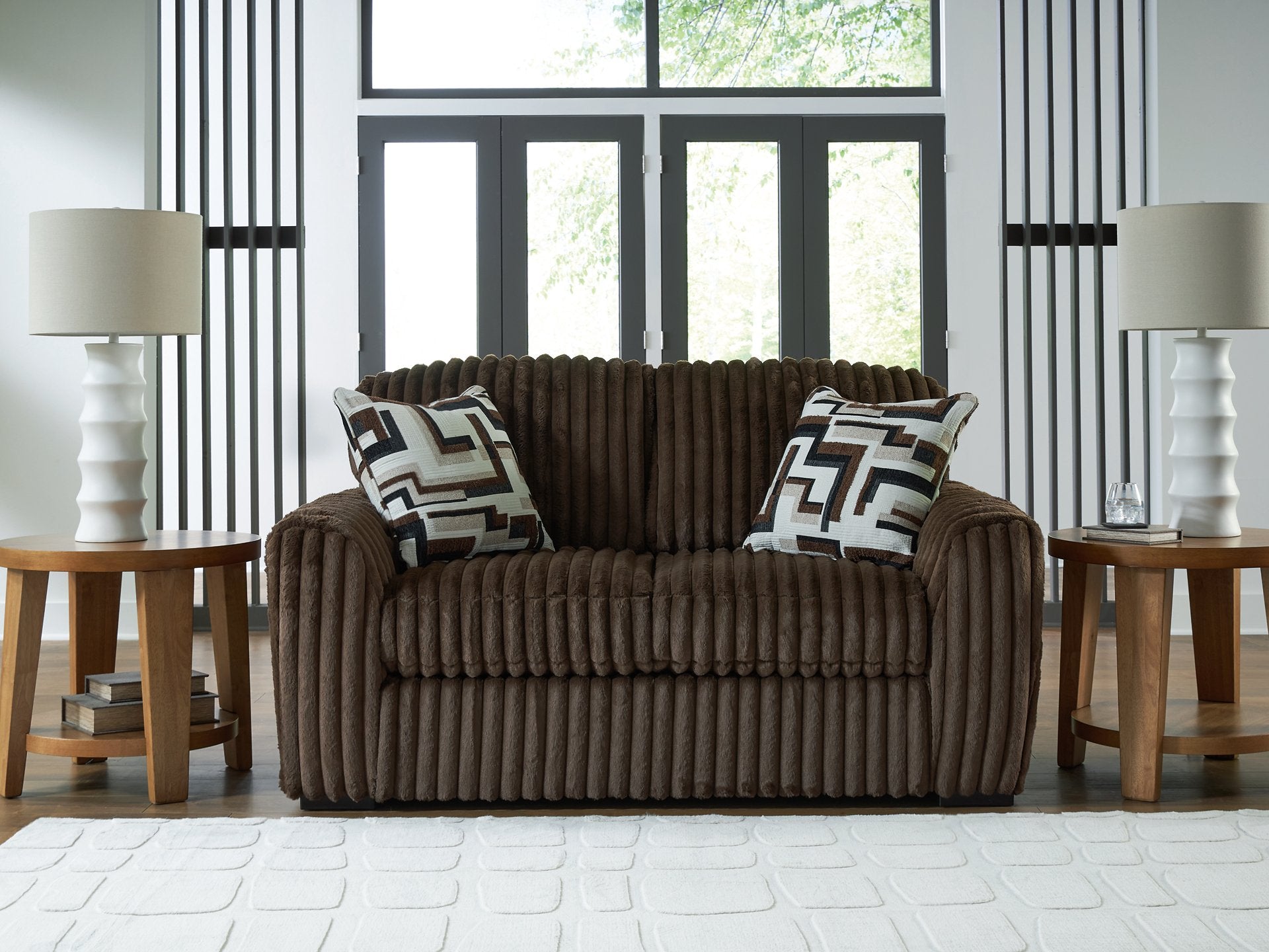 Midnight-Madness Loveseat - Luxury Home Furniture (MI)