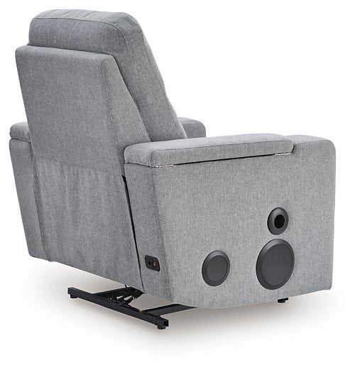 Pineland Power Glider Recliner with Audio System - Luxury Home Furniture (MI)
