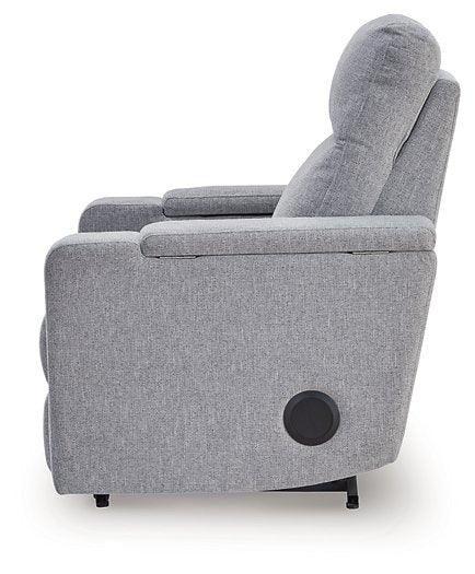 Pineland Power Glider Recliner with Audio System - Luxury Home Furniture (MI)