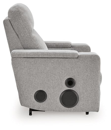 Pineland Power Glider Recliner with Audio System