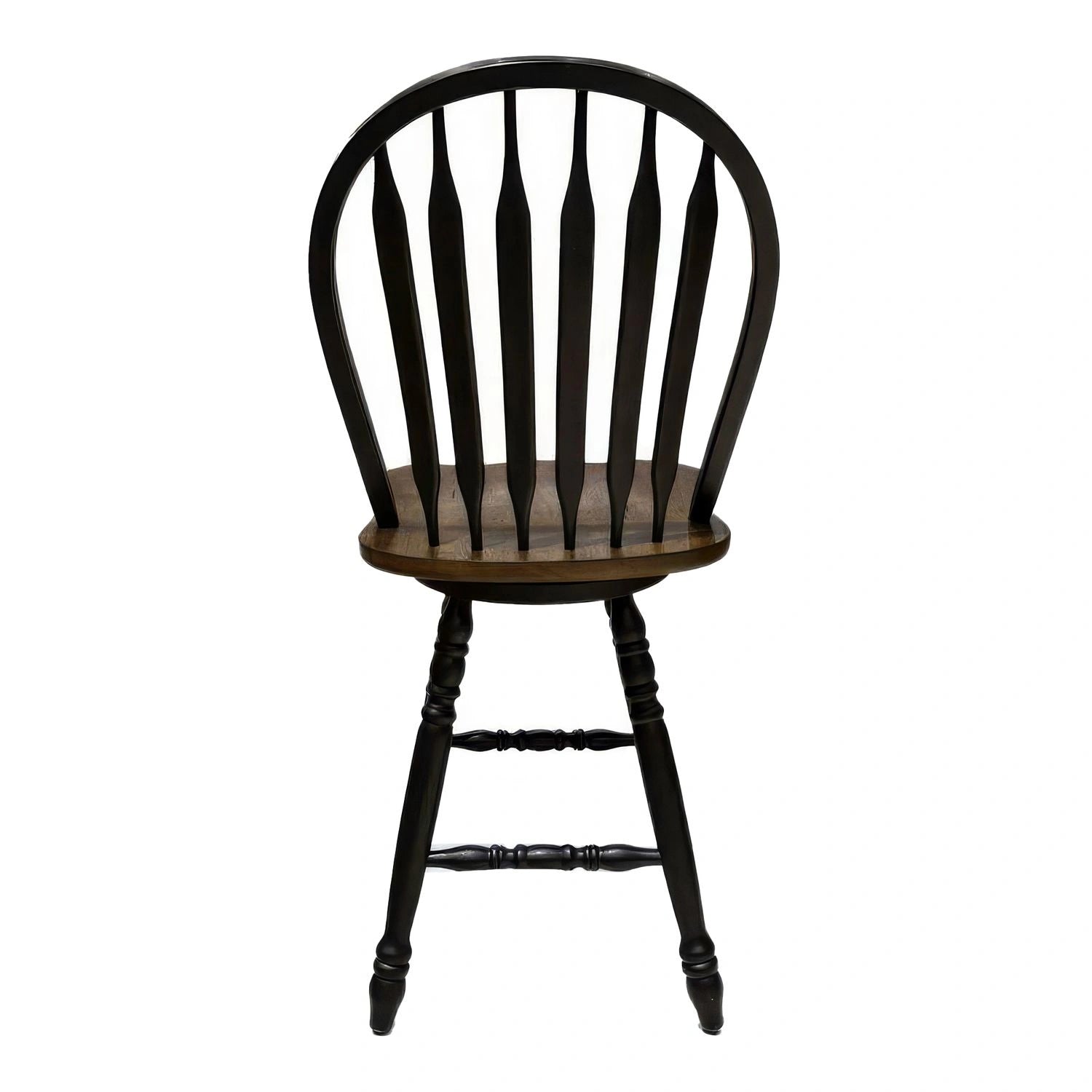 Carolina Crossing Windsor Swivel Counter Chair - Black image