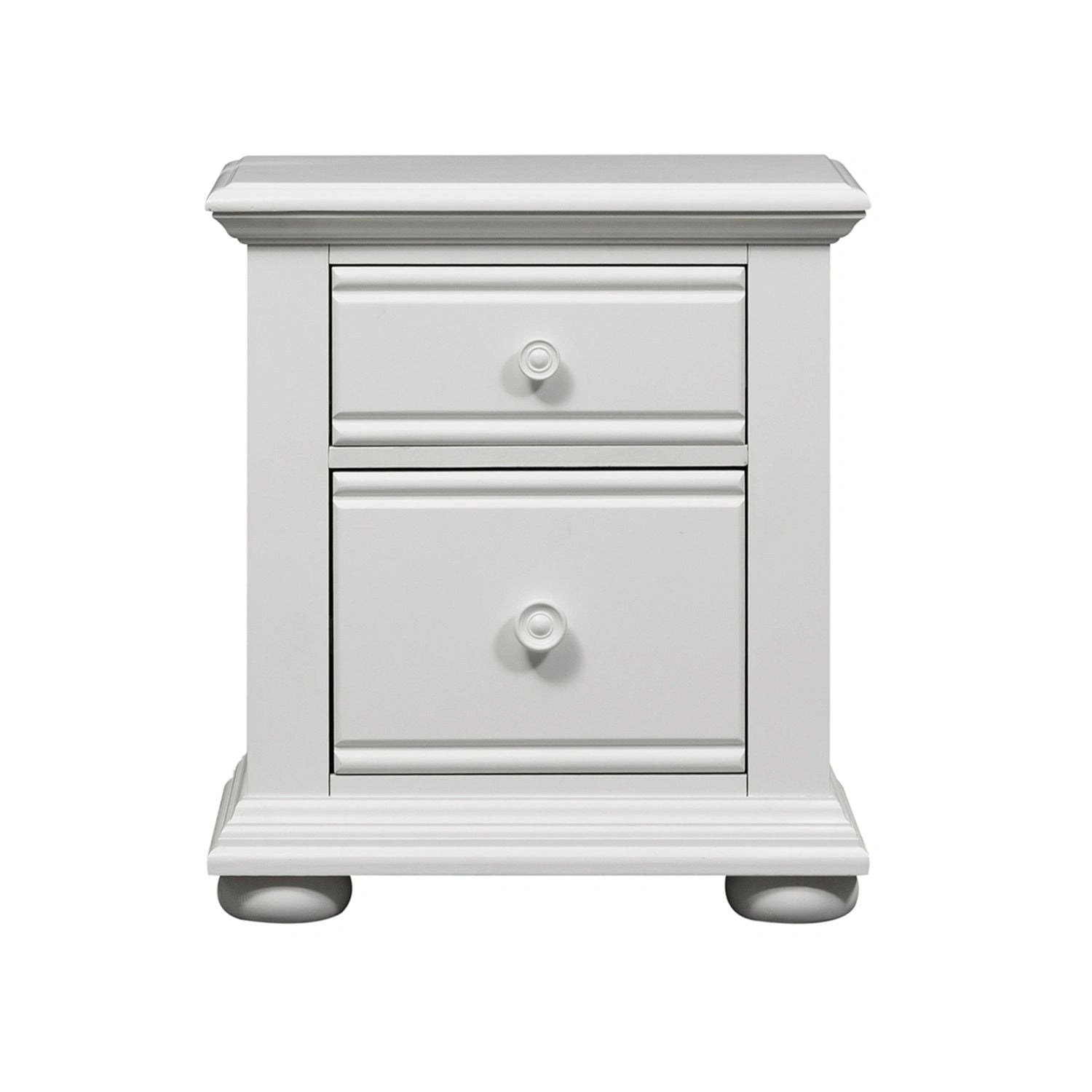 Summer House 2 Drawer Nightstand in Oyster White image