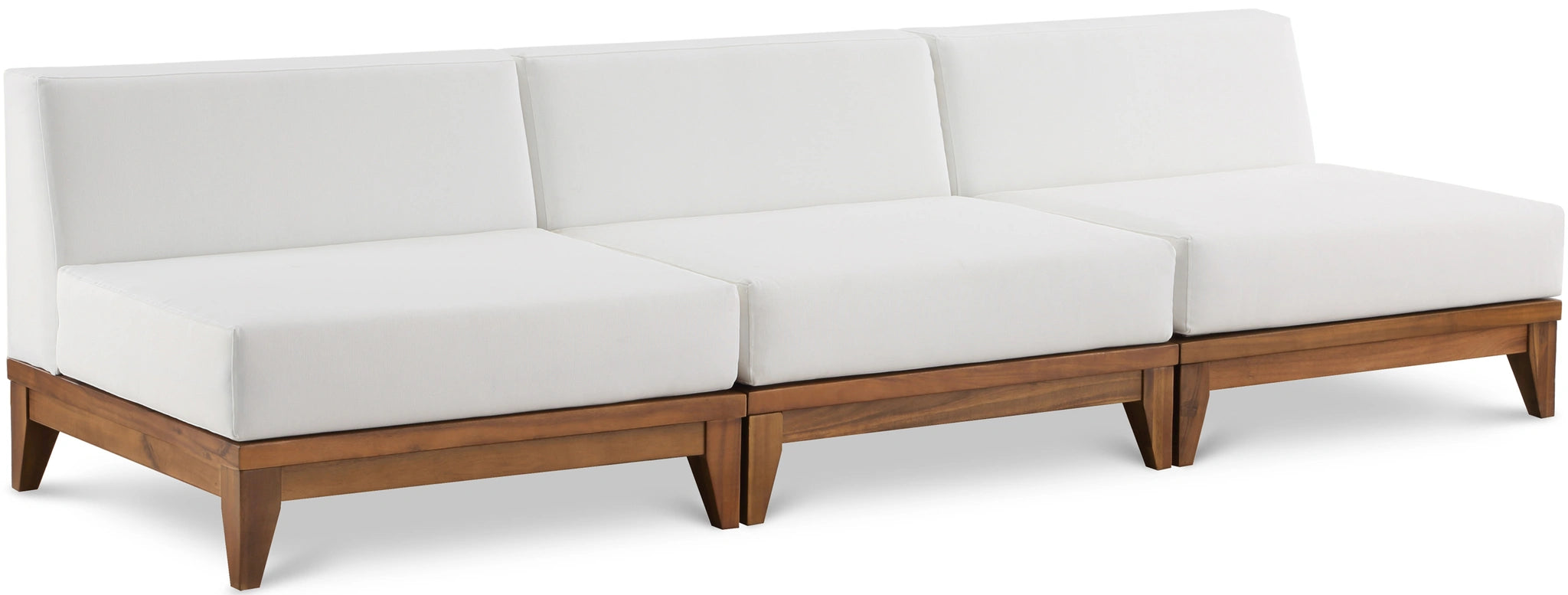 Rio Off White Waterproof Fabric Outdoor Patio Modular Sofa