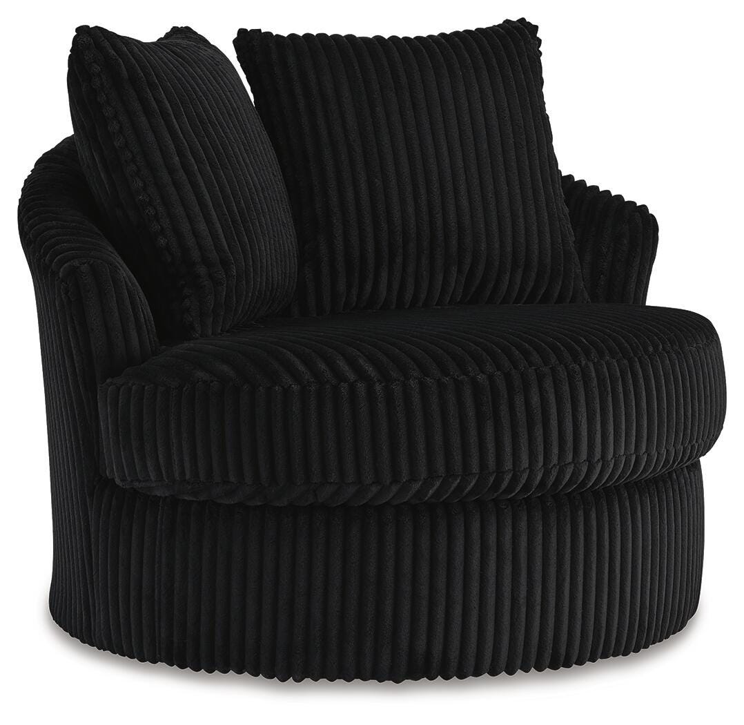 Gramwell Swivel Accent Chair - Luxury Home Furniture (MI)