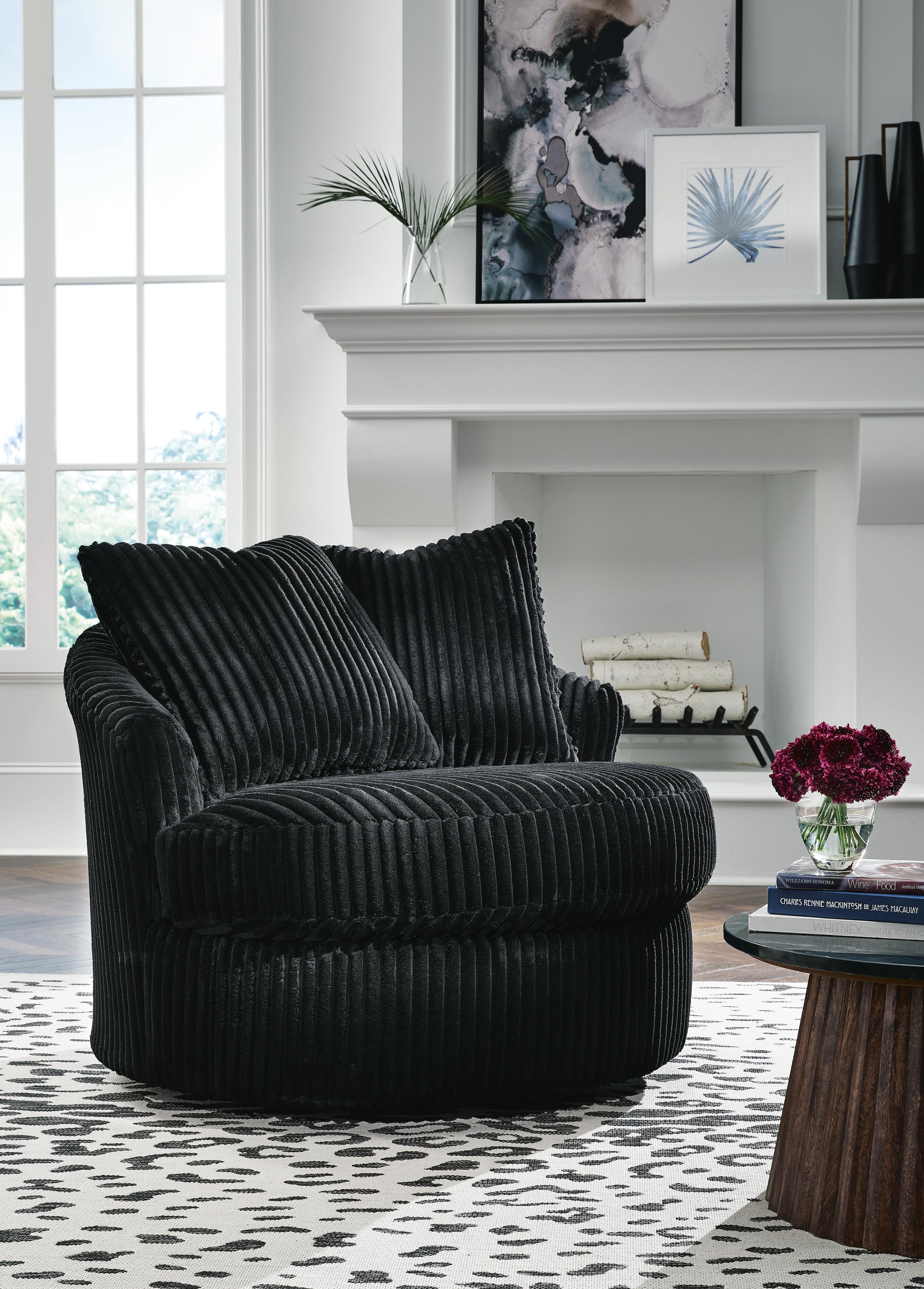 Gramwell Swivel Accent Chair - Luxury Home Furniture (MI)