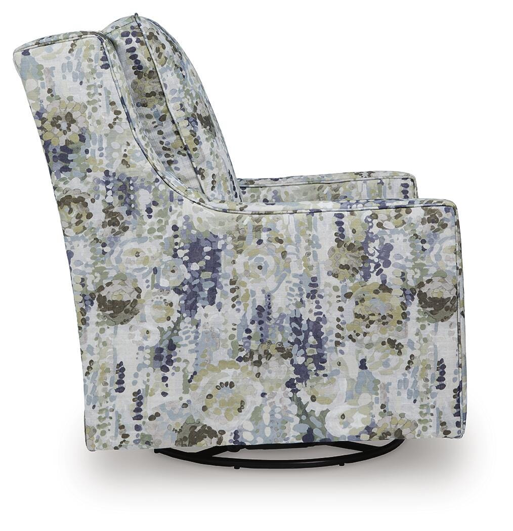 Dustinford Swivel Glider Accent Chair - Luxury Home Furniture (MI)