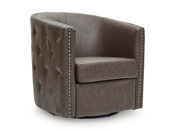 Brentlow Swivel Accent Chair - Luxury Home Furniture (MI)