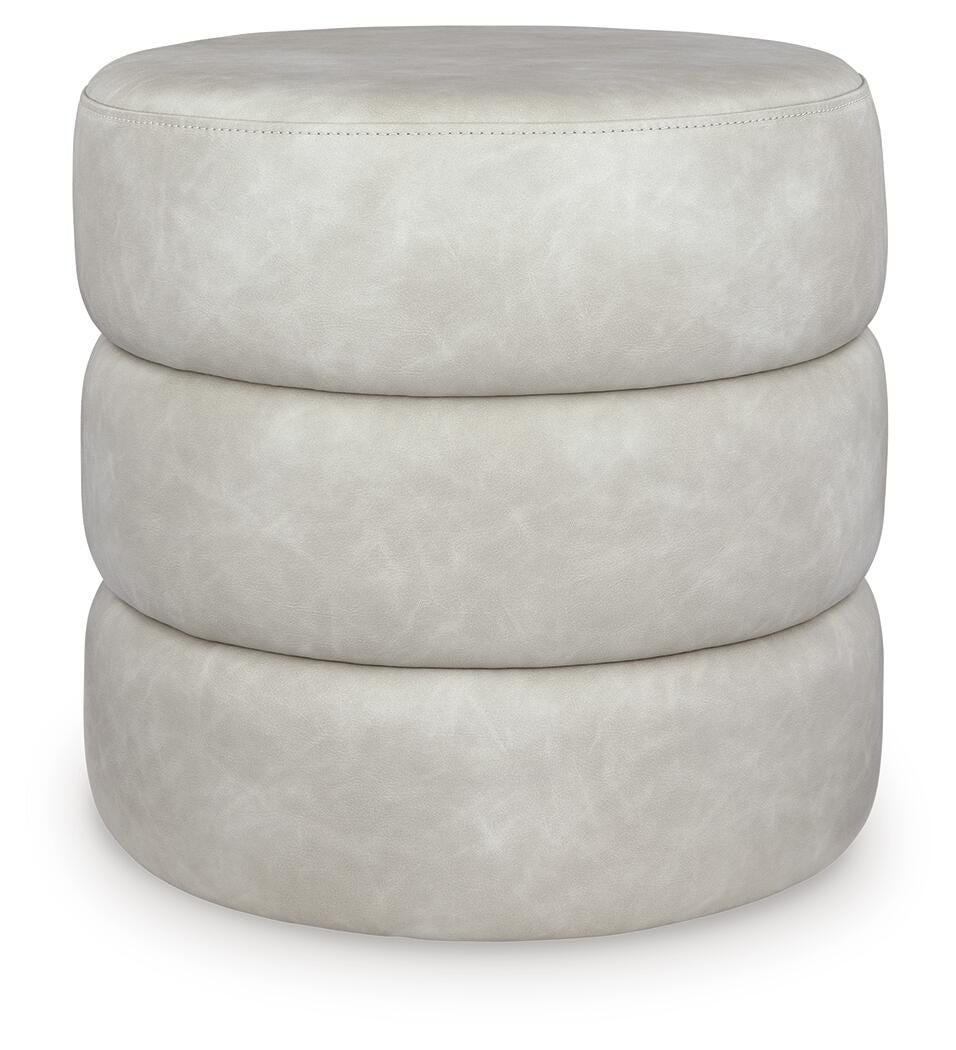 Ummi Swivel Accent Ottoman - Luxury Home Furniture (MI)