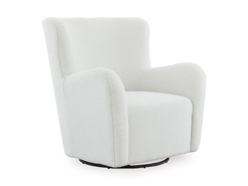 Rowenburg Swivel Glider Accent Chair - Luxury Home Furniture (MI)
