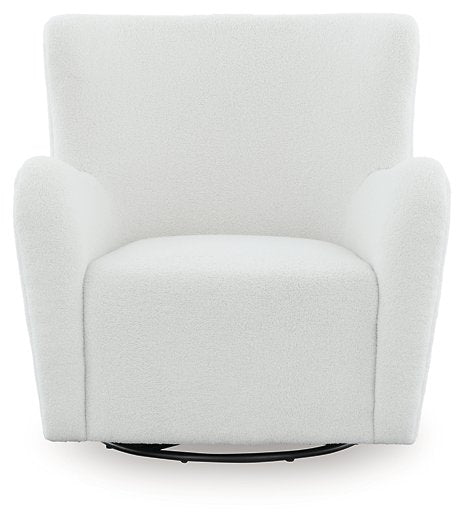 Rowenburg Swivel Glider Accent Chair - Luxury Home Furniture (MI)