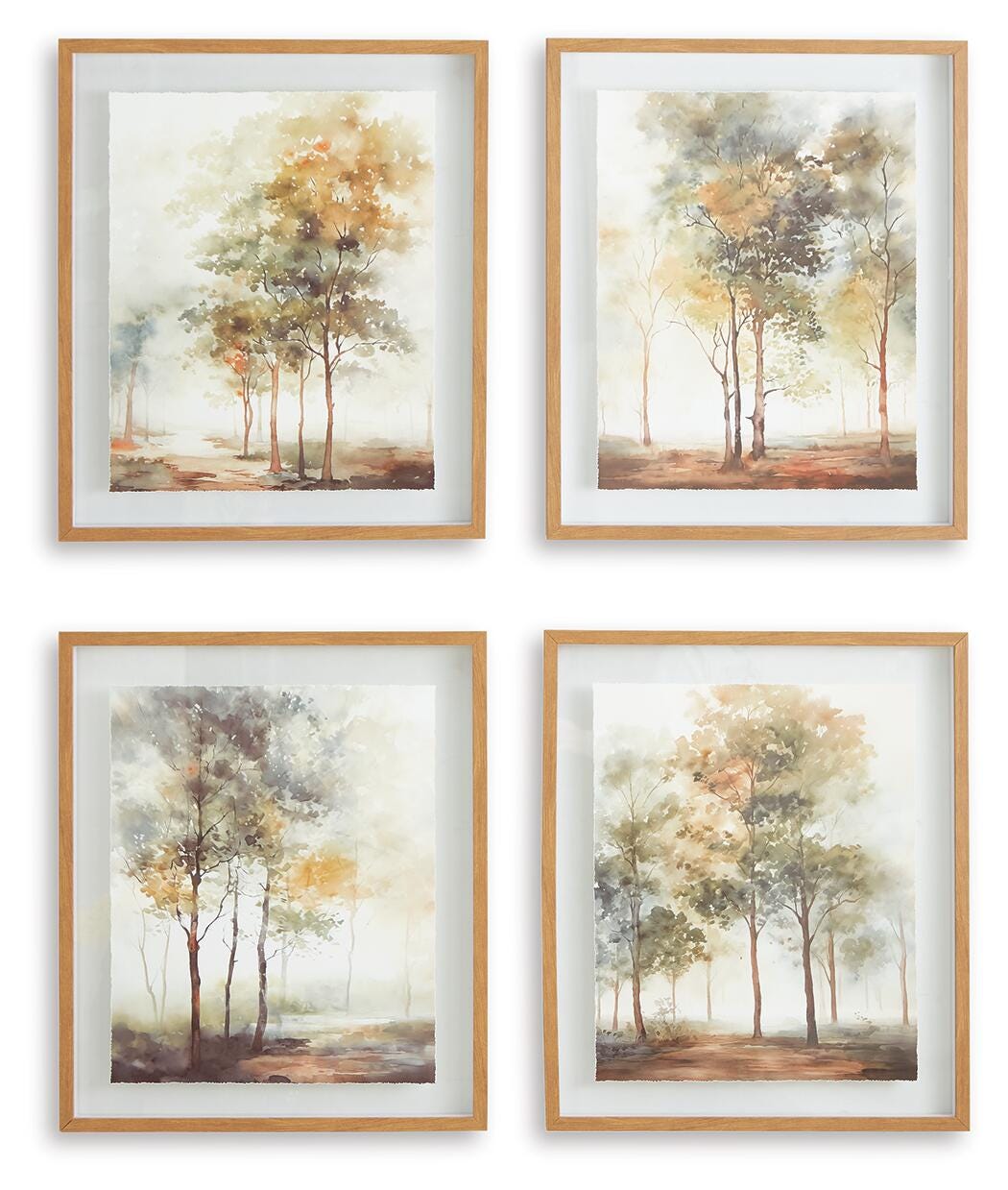 Bryneford Wall Art (Set of 4) - Luxury Home Furniture (MI)