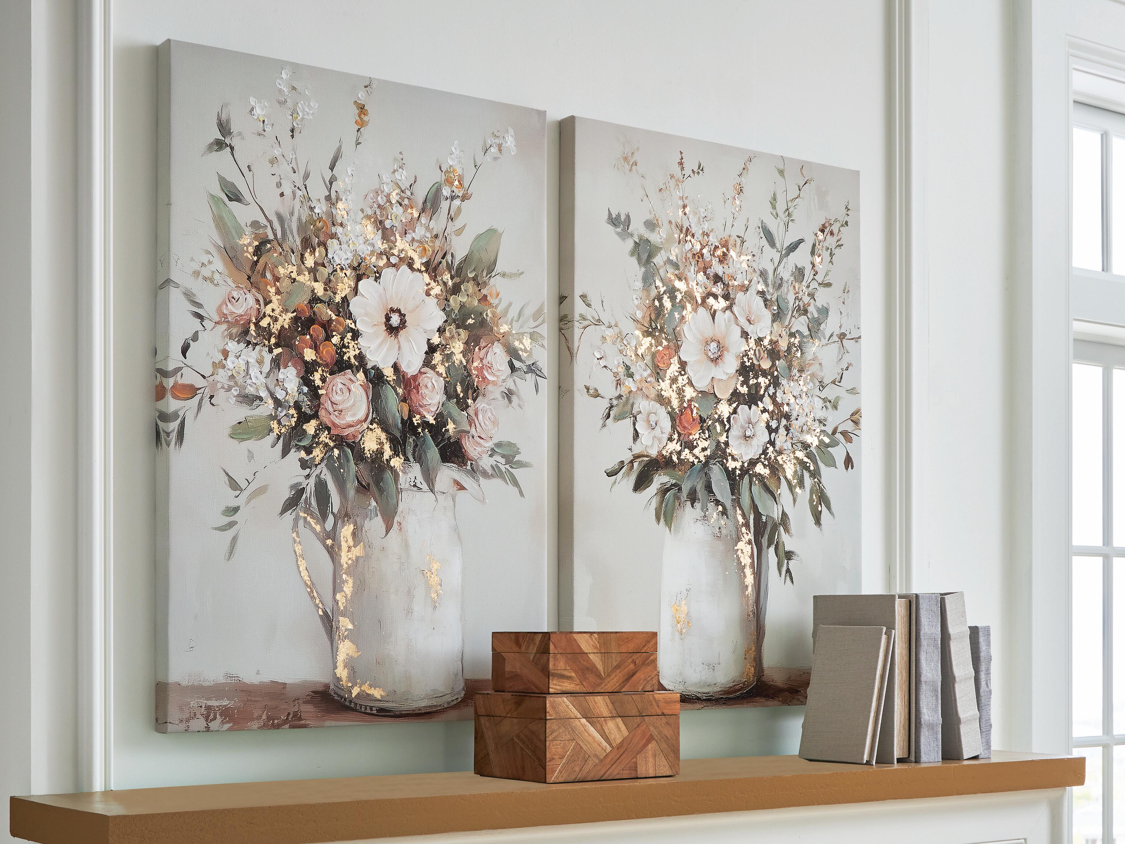 Faisaldon Wall Art (Set of 2) - Luxury Home Furniture (MI)
