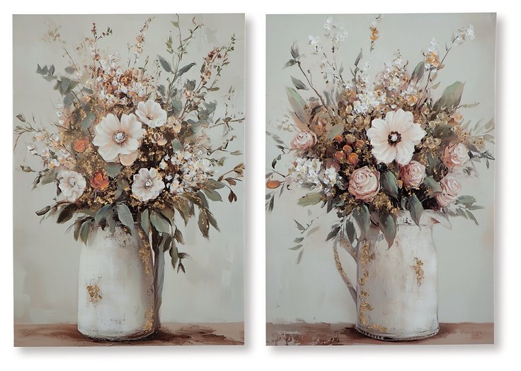 Faisaldon Wall Art (Set of 2) - Luxury Home Furniture (MI)